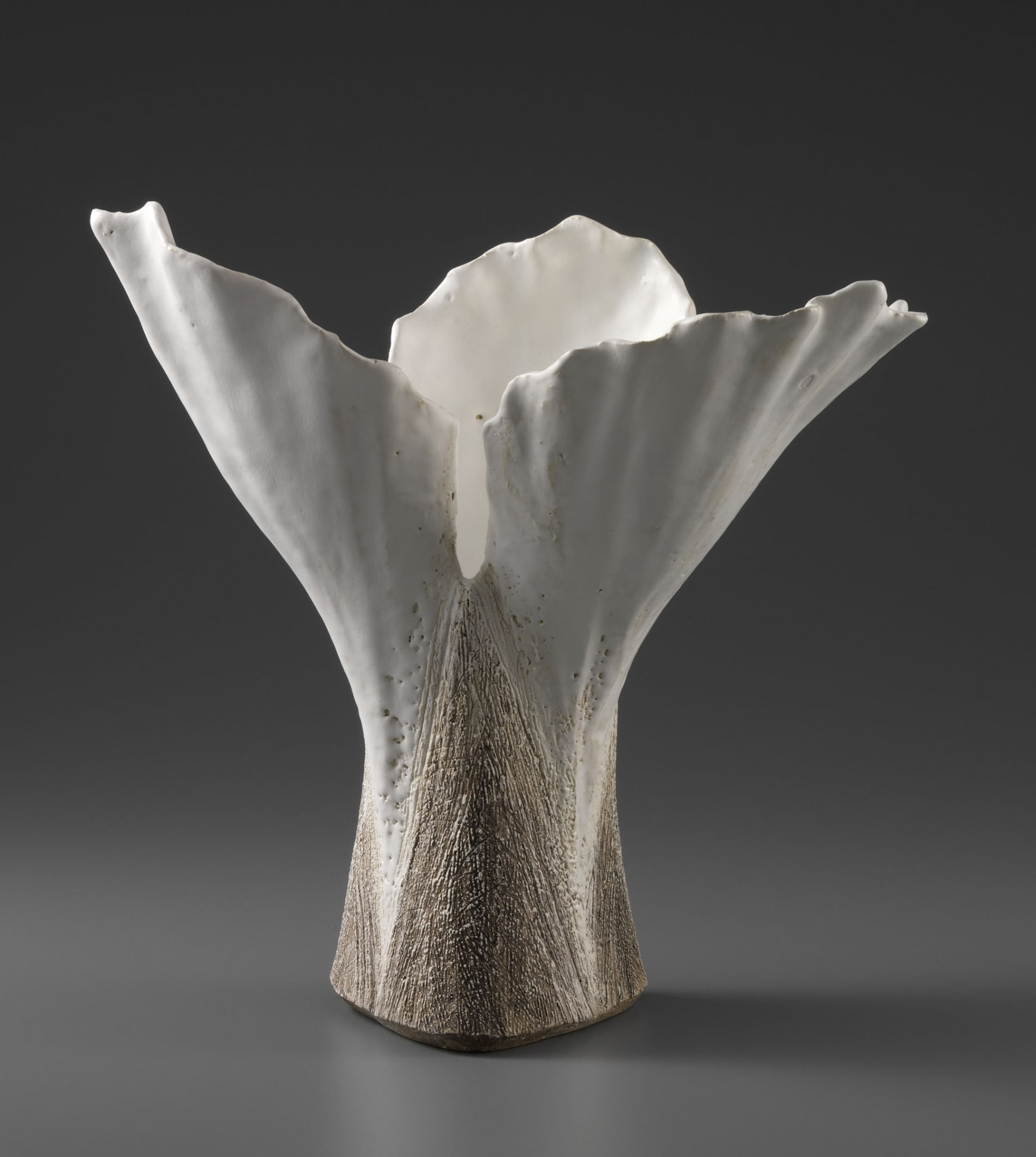 Koike Shōko (b. 1943) White Form 2018 Glazed stoneware Inv# 10815 SOLD