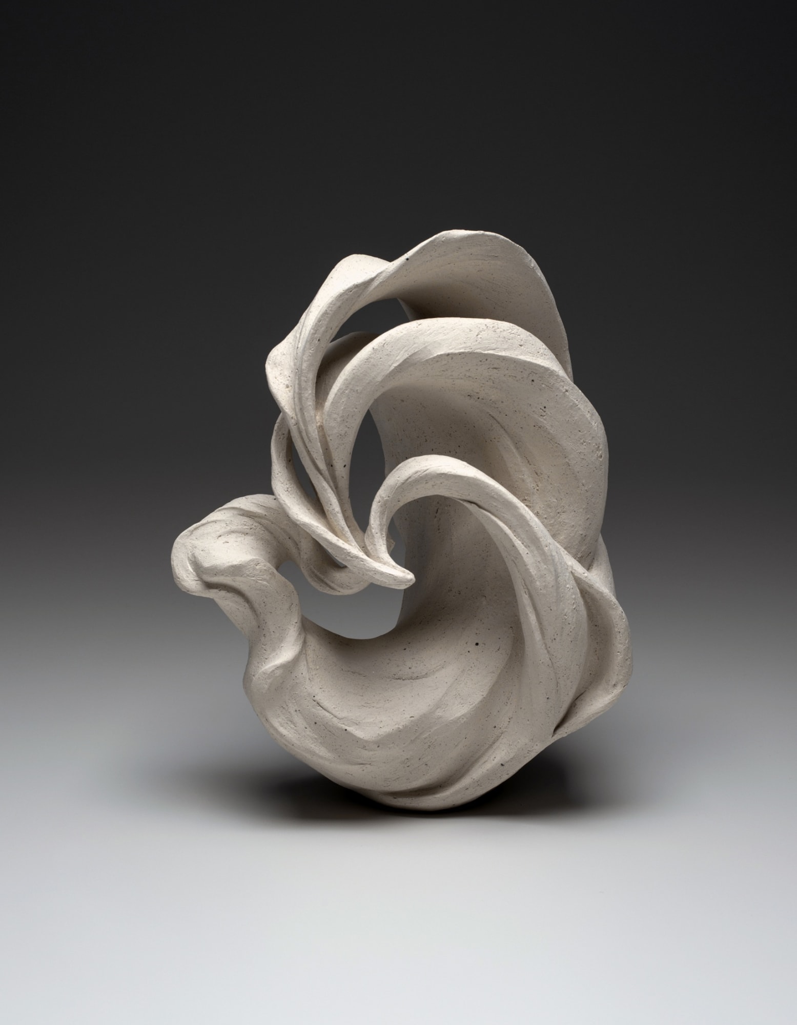 Gathering Winds 2019 Unglazed stoneware 9 1/2 x 7 1/4 x 5 1/2 inches Inv# 11100 SOLD