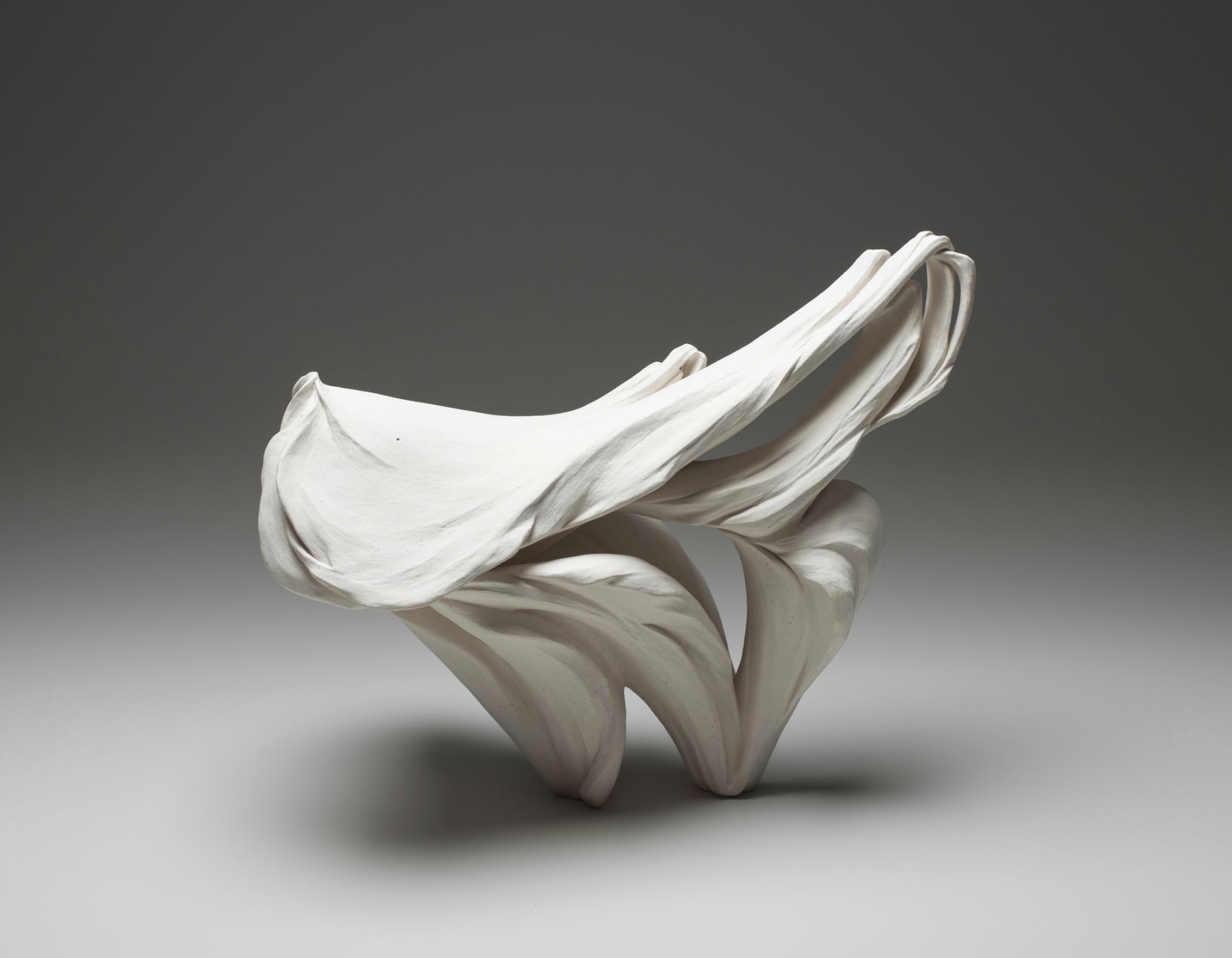 To The Sky 2019 Stoneware with white slip glaze 13 x 16 x 10 inches Inv# 11102 SOLD