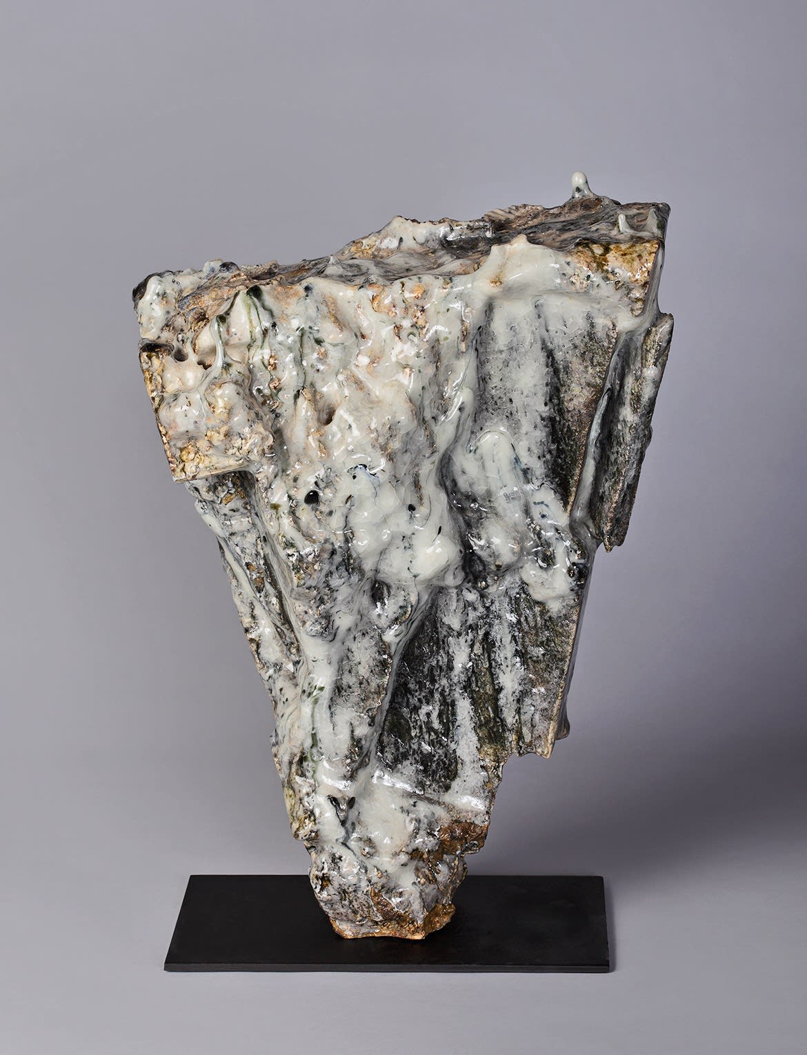 JEFF SHAPIRO (b. 1949) Ice Flow #9 2020 20 1/2 x 15 x 7 in.