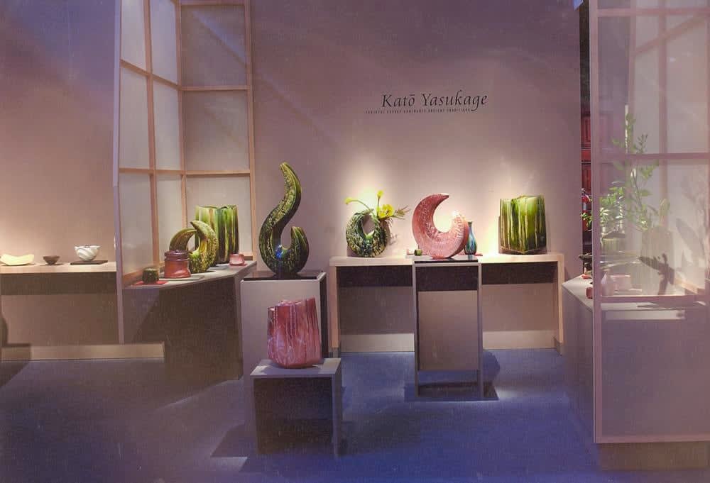 Click on the image for more photos of the installation at SOFA and more photos of the artist.