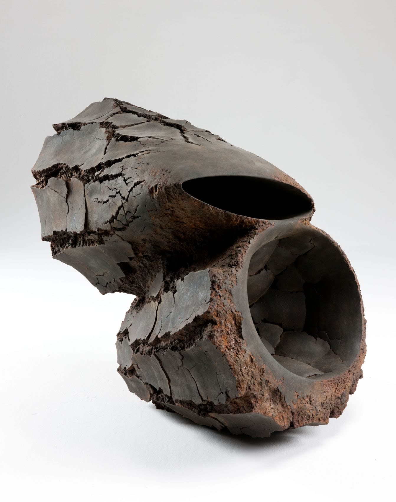 Metavoid 19, 2011 Stoneware with iron-filings 28 x 22 1/2 x 29 1/8 inches Inv# 6895 SOLD