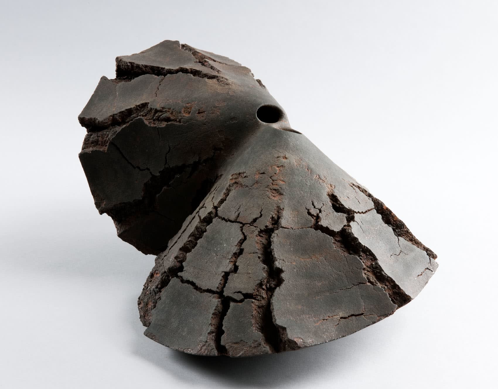 Untitled MV-113, 2011 Stoneware with iron-filings 9 x 17 x 12 1/4 inches Inv# 6899 SOLD