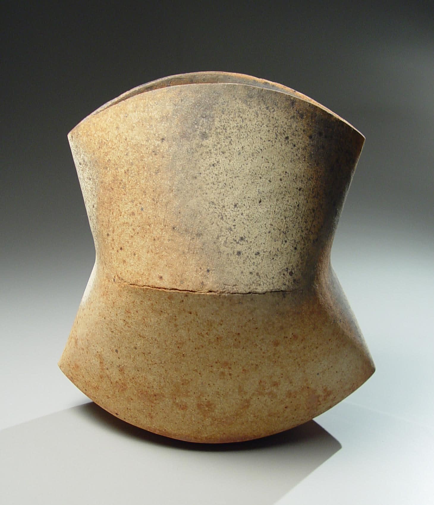 Kodô (Pulse), 2011 Multi-fired unglazed stoneware 16 1/2 x 15 1/2 x 10 7/8 inches Inv# 7063 Sold