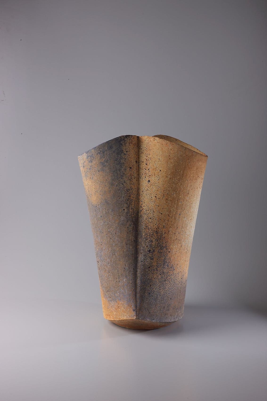 Kodô (Pulse), 2011 Multi-fired unglazed stoneware 17 x 11 1/4 x 10 1/2 inches Inv# 7067 SOLD