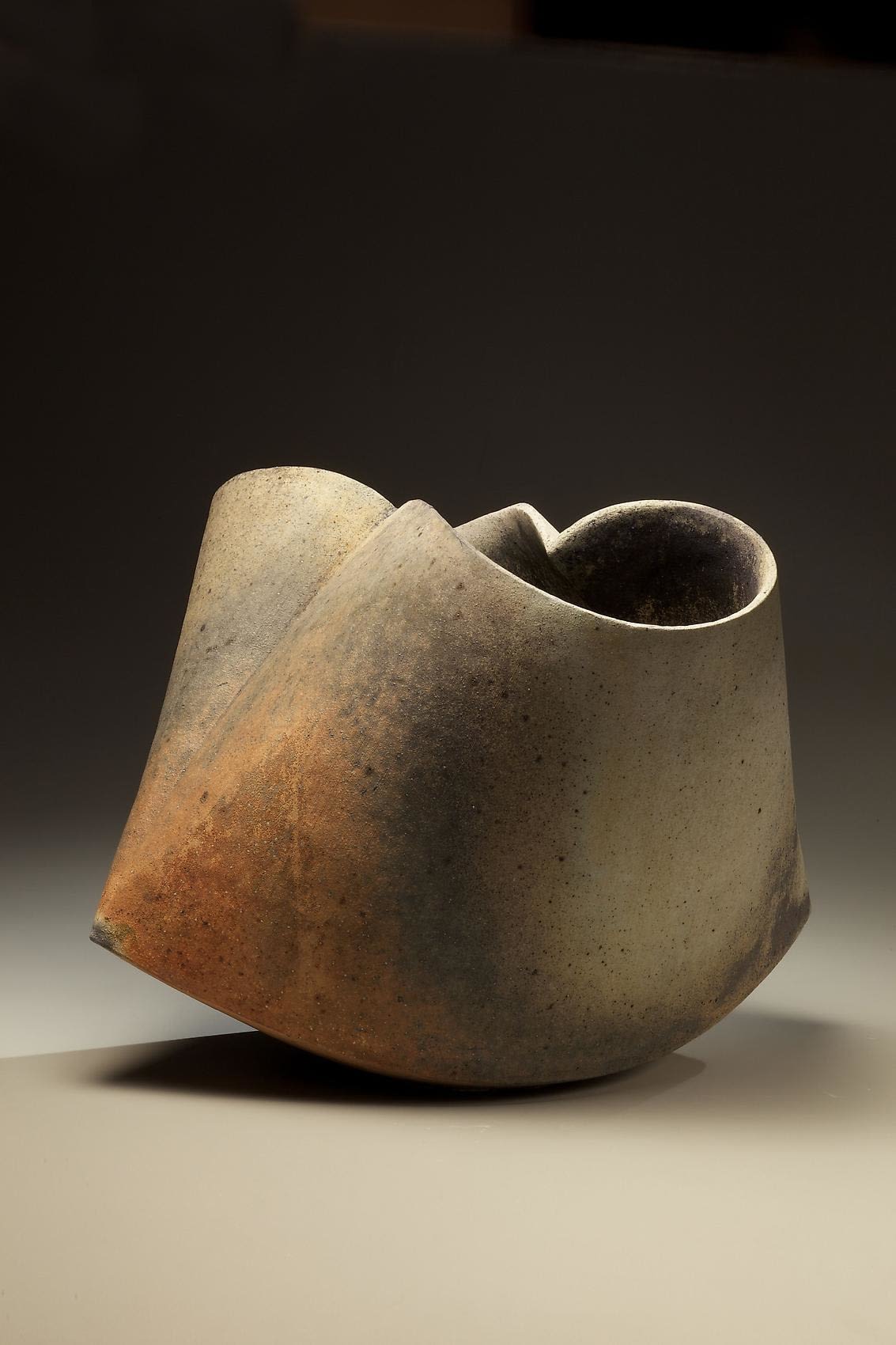 Kodô (Pulse), 2011 Multi-fired unglazed stoneware 15 3/8 x 18 x 19 inches Inv# 7075 SOLD