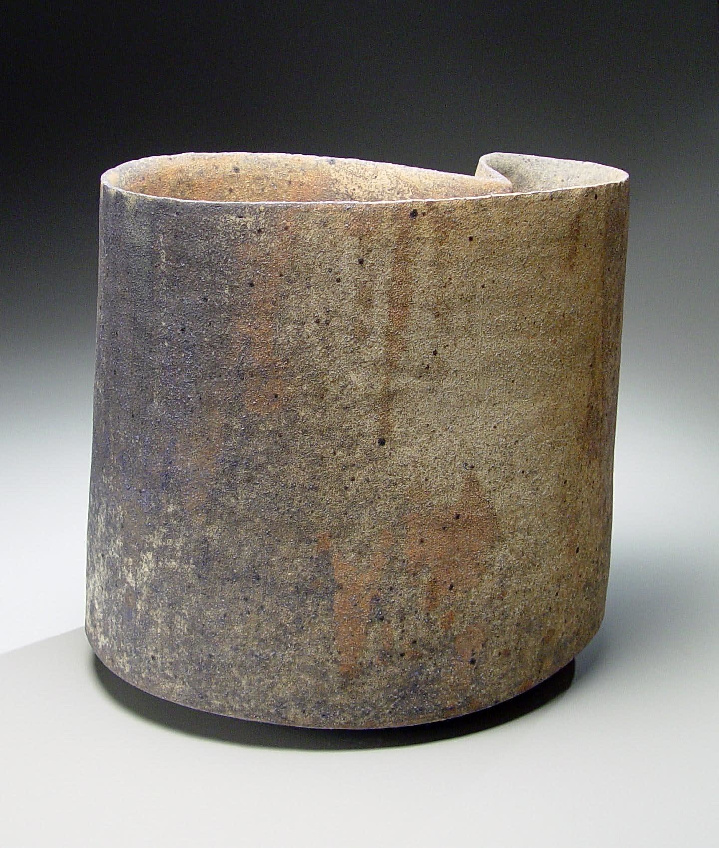 Kodô (Pulse), 2011 Multi-fired unglazed stoneware 15 1/8 x 16 1/8 x 11 inches Inv# 7076 SOLD