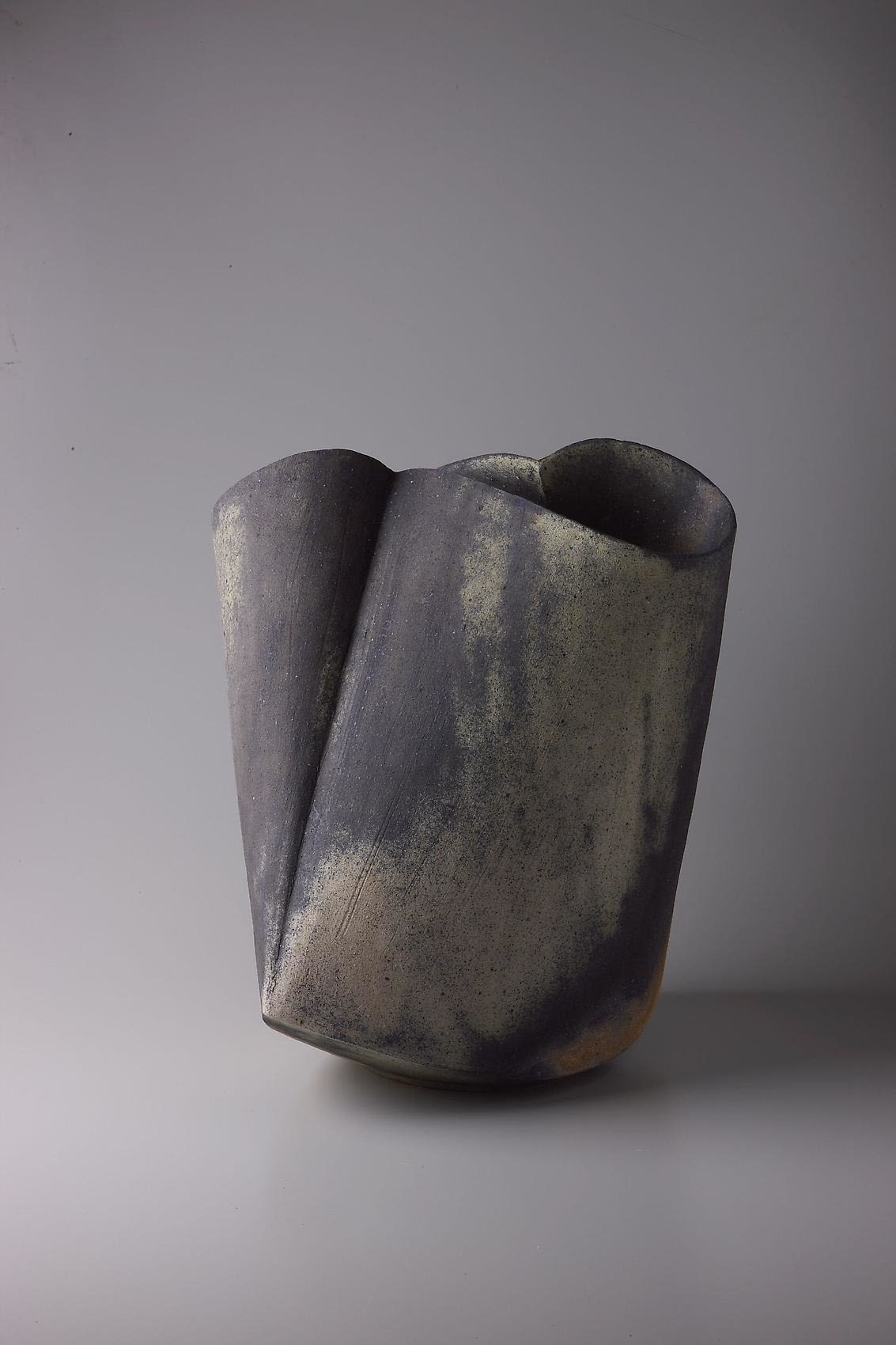 Kodô (Pulse), 2011 Multi-fired unglazed stoneware 17 3/4 x 15 3/8 x 16 1/2 inches Inv# 7059 SOLD