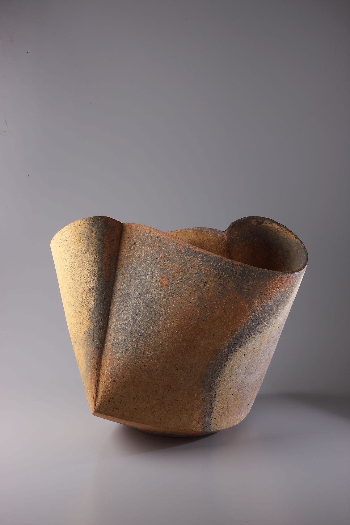 Kodô (Pulse), 2011 Multi-fired unglazed stoneware 14 3/4 x 17 x 16 1/2 inches Inv# 7065 SOLD