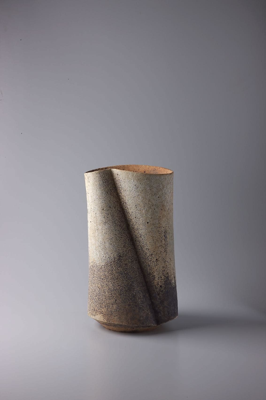 Kodô (Pulse), 2011 Multi-fired unglazed stoneware 14 1/8 x 8 x 7 1/4 inches Inv# 7070 SOLD