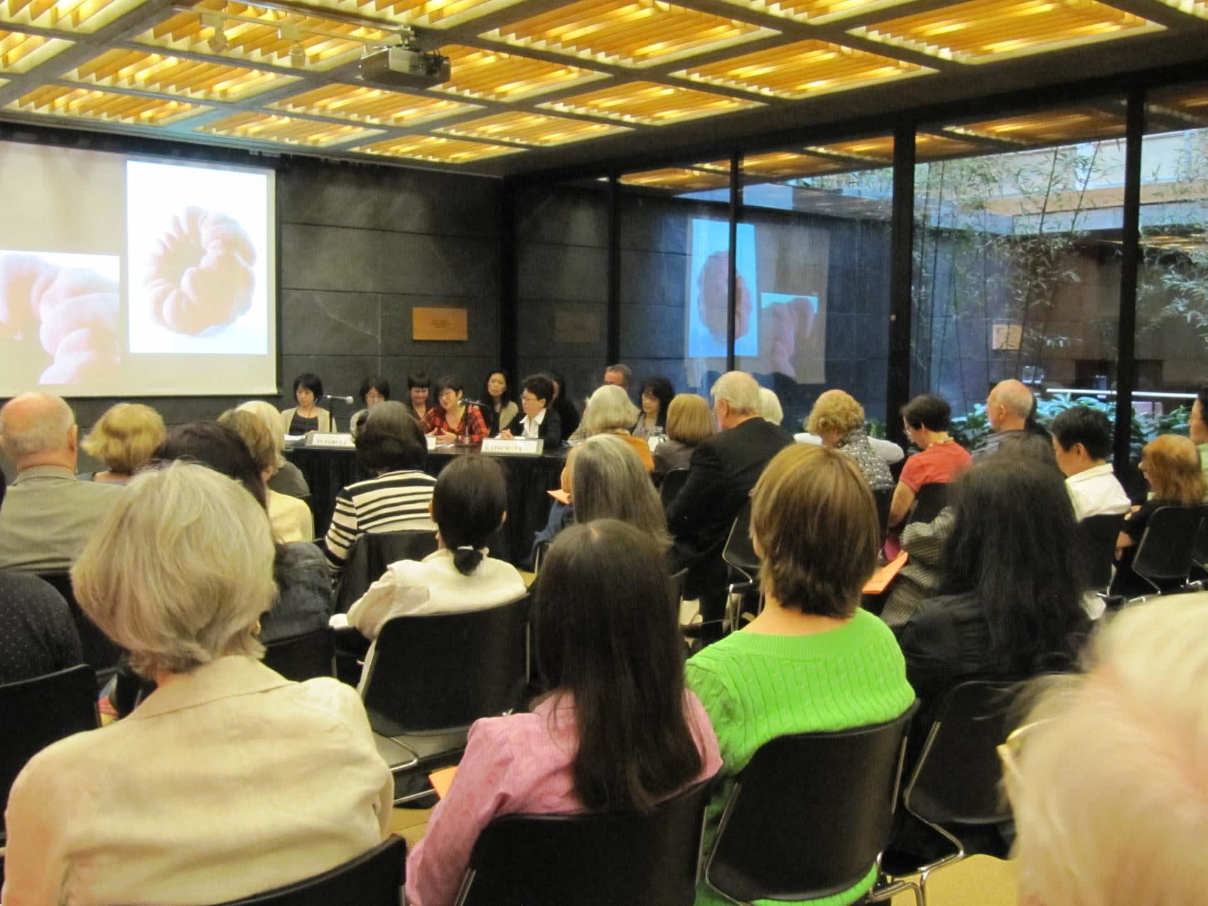 Panel Discussion at Japan Society June 8, 2012 Click on photo for more images