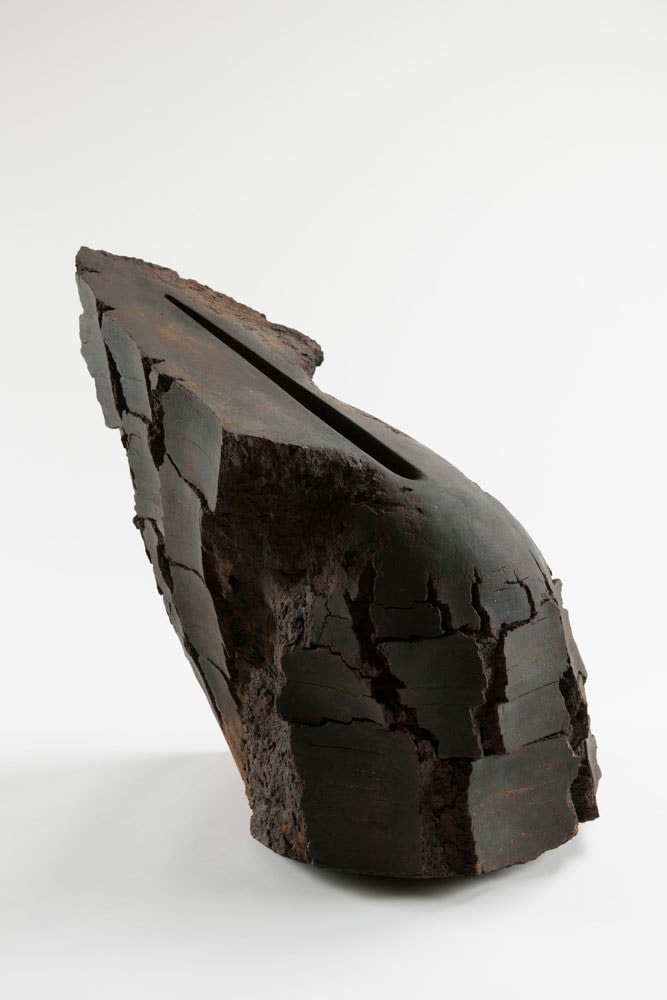 Akiyama Yô (b. 1953) Metavoid 28 2015 Unglazed stoneware with iron filings 20 5/8 x 24 x 16 1/2 in. Inv# 9061