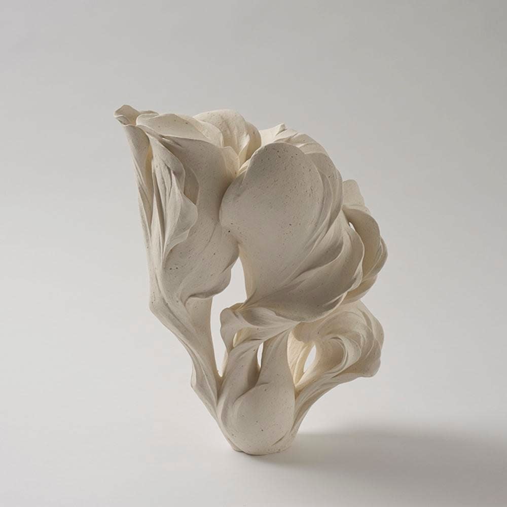 Plant Growth 2015 Stoneware with translucent matte glaze 13 3/4 x 10 1/2 x 6 3/8 inches Inv# 9255 SOLD