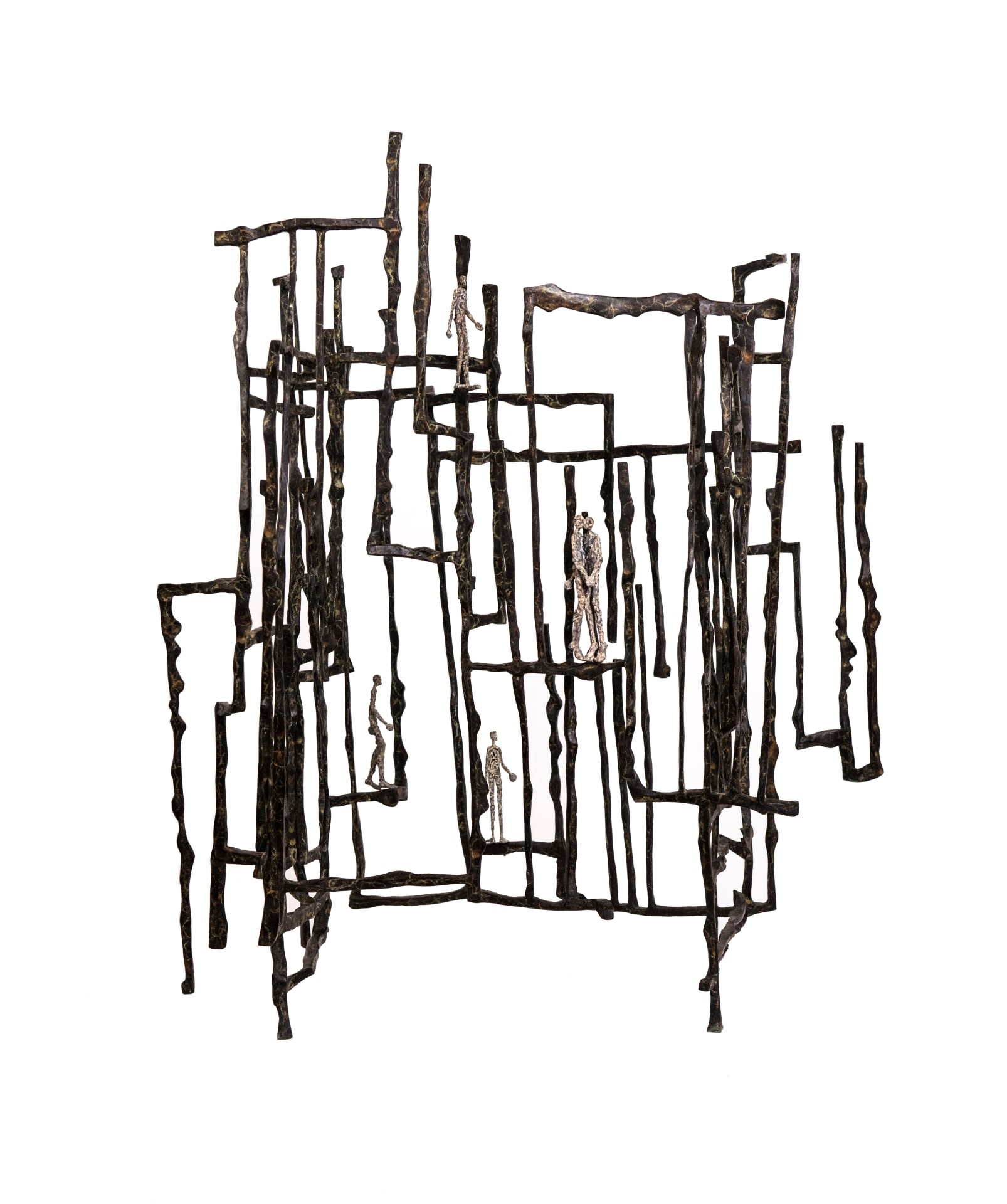 Méandres Urbains Bronze 220h x 61w x 32d cm