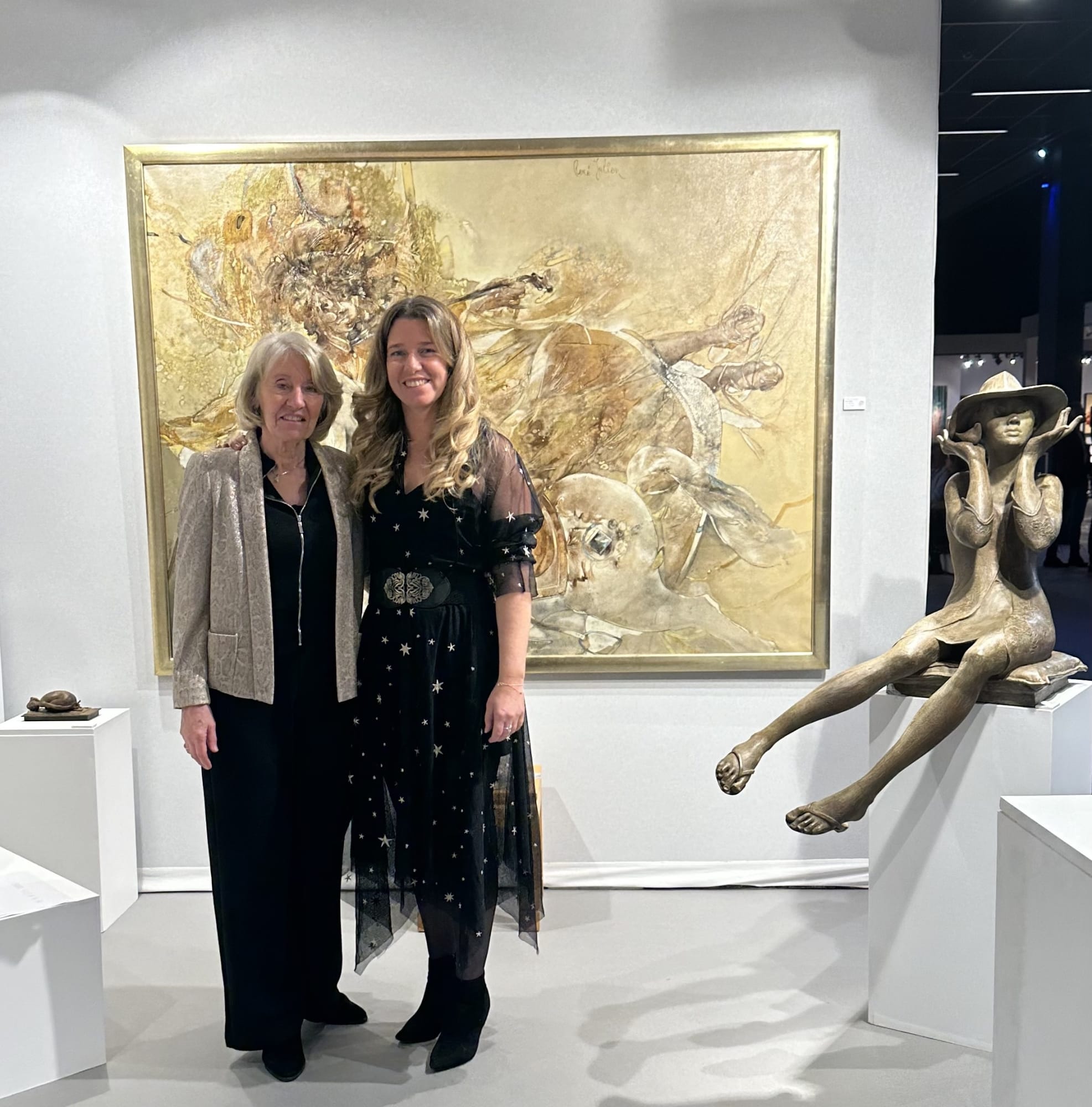 Happy Opening with Nadine and Catherine Meulemans