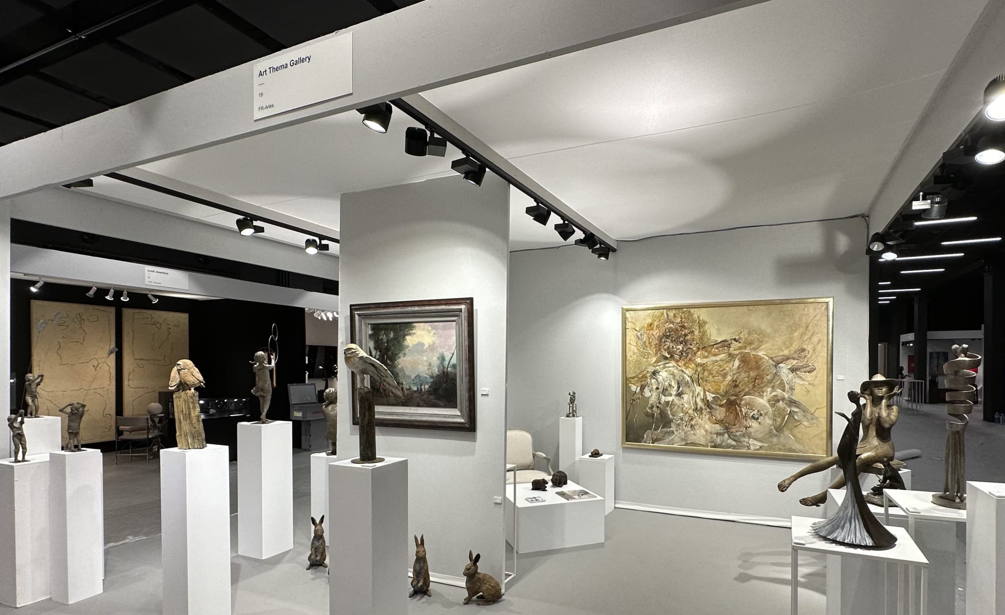 Our Booth from the right