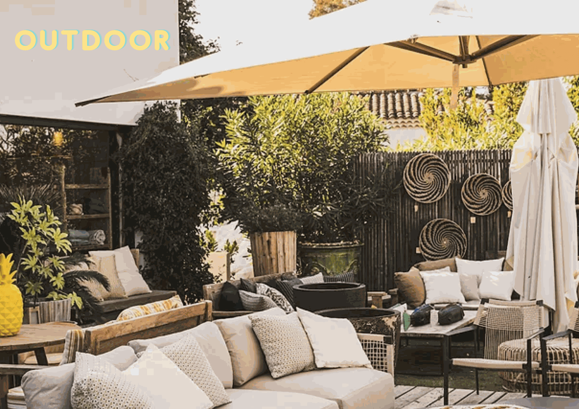 Outdoor Furnitures and decoration