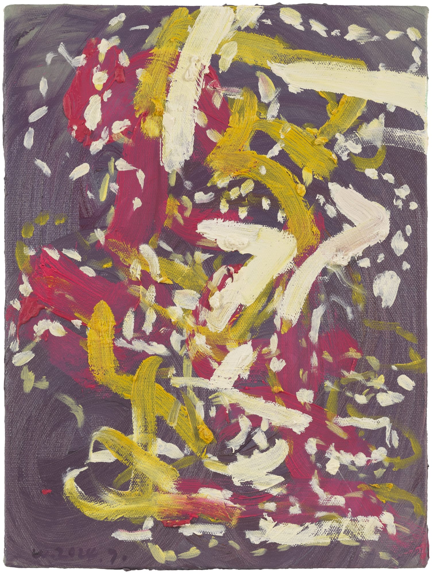 王俊 ，写生练习 No.1，布面油画，40 × 30 cm，2024 Wang Jun, Sketching Exercise No.1, Oil on canvas, 40 × 30 cm, 2024