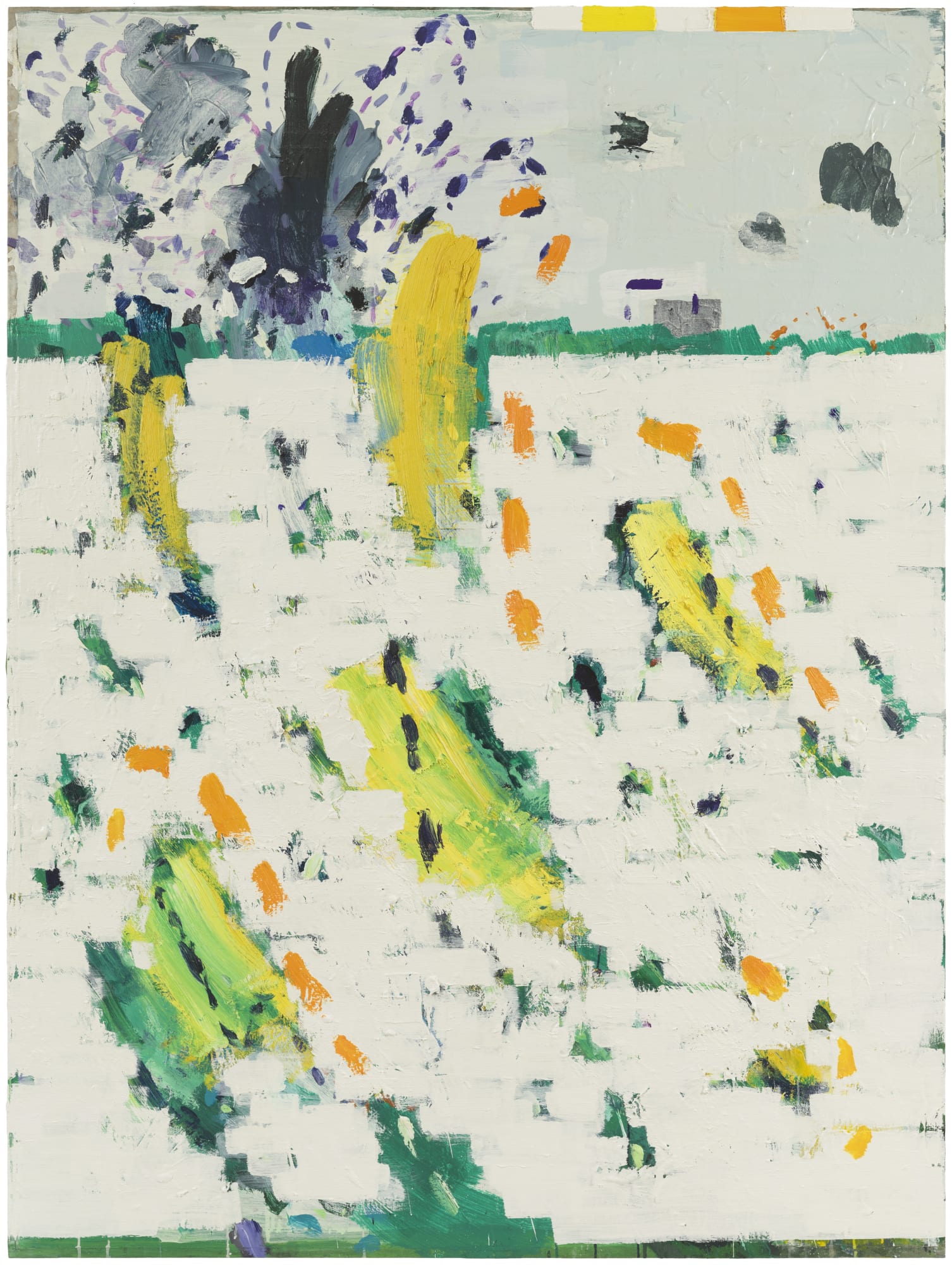 王俊，林中（肖像）No.16，布面丙烯、油画，200 × 150 cm，2022-2025 Wang Jun, Off the Beaten Track (portrait) No.16, Acrylic and oil on canvas, 200 × 150 cm, 2022-2025