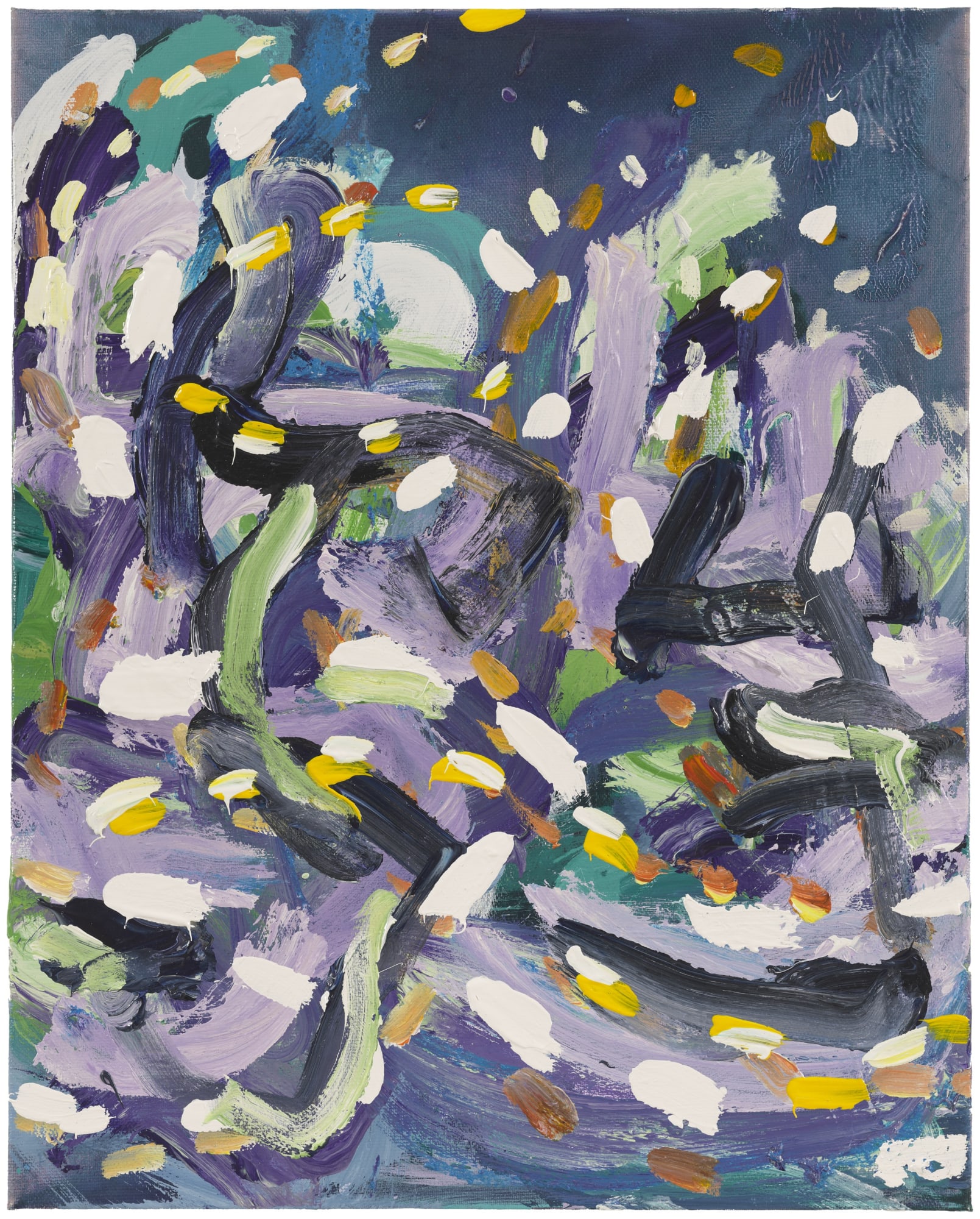 王俊，写生练习 No.2，布面丙烯，50 × 40 cm，2025 Wang Jun, Sketching Exercise No.2, Acrylic on canvas, 50 × 40 cm, 2025