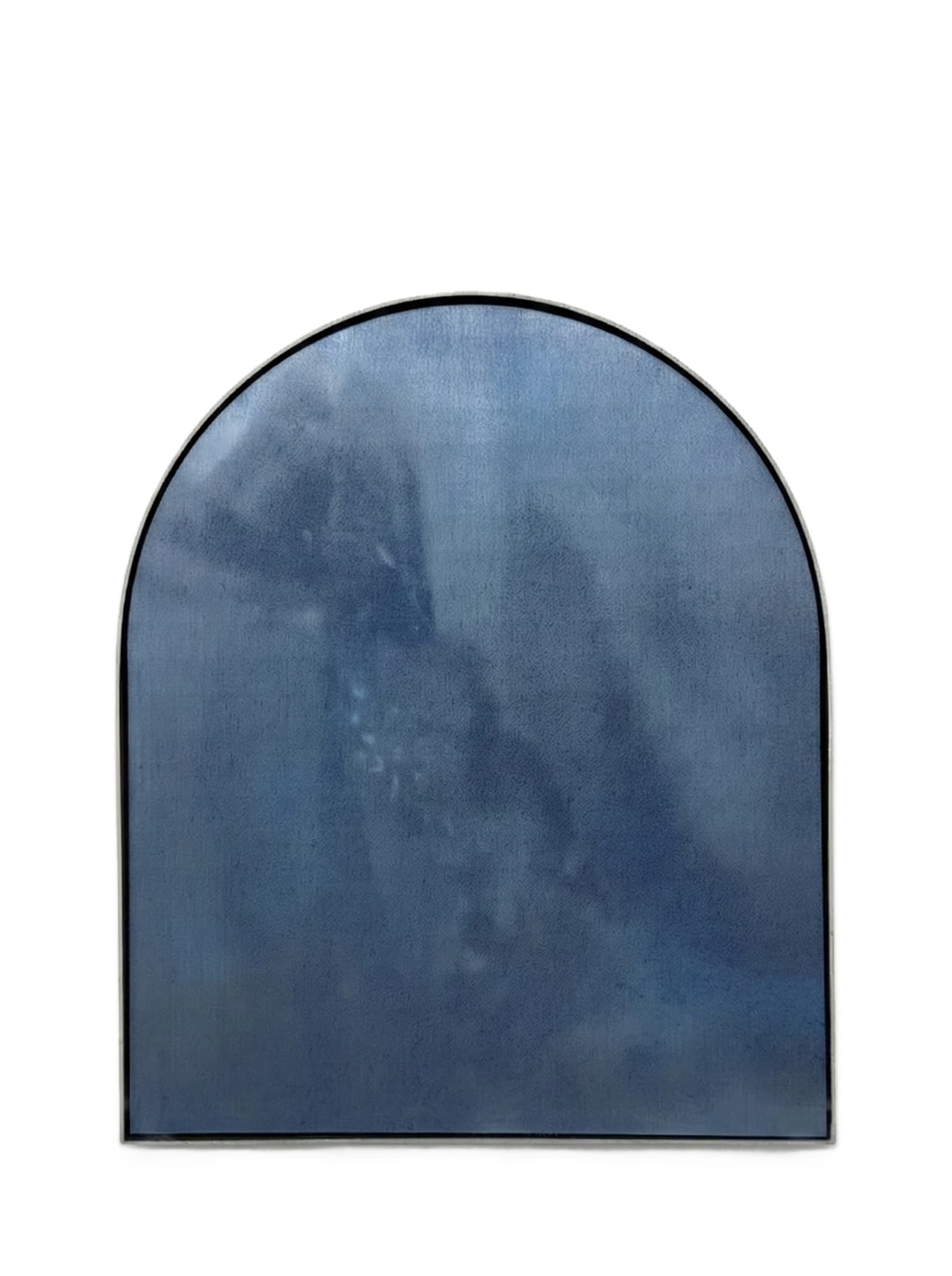 陈萧伊，To Blossom Blue-21，蚀刻锌版和油墨，36 × 30 cm，2025，独版 Chen Xiaoyi, To Blossom Blue-21, Etched zinc plate with oil ink, 36 × 30 cm, 2025, Unique