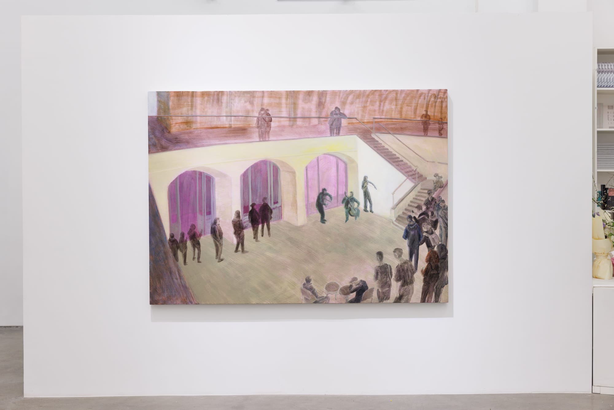 Installation view of Anna Ngan Leong Cheung's work Covent Garden XXII created in 2024