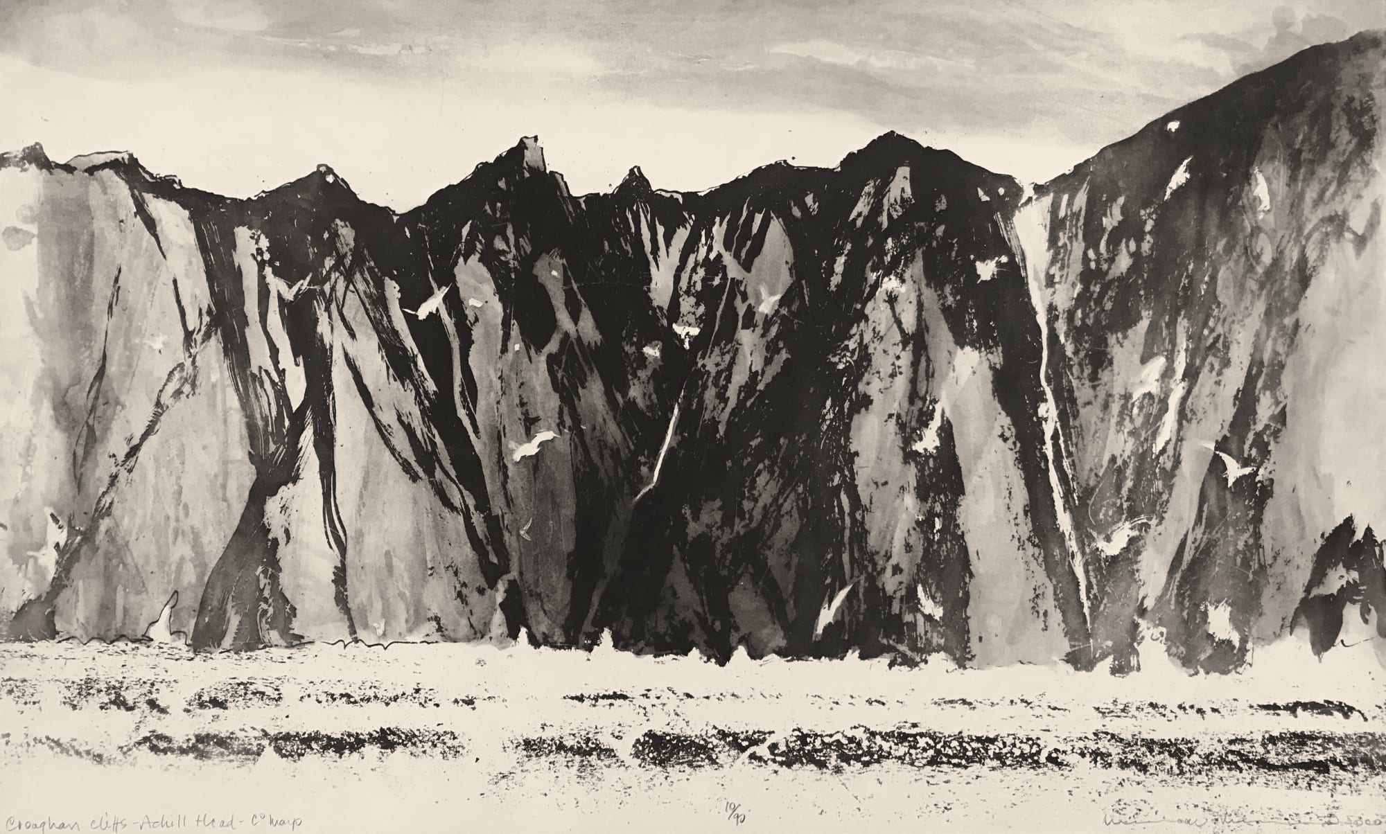 Norman Ackroyd, Painting with Acid