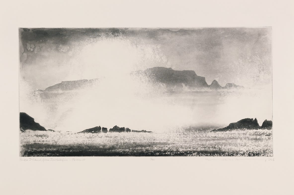 Norman Ackroyd, Painting with Acid