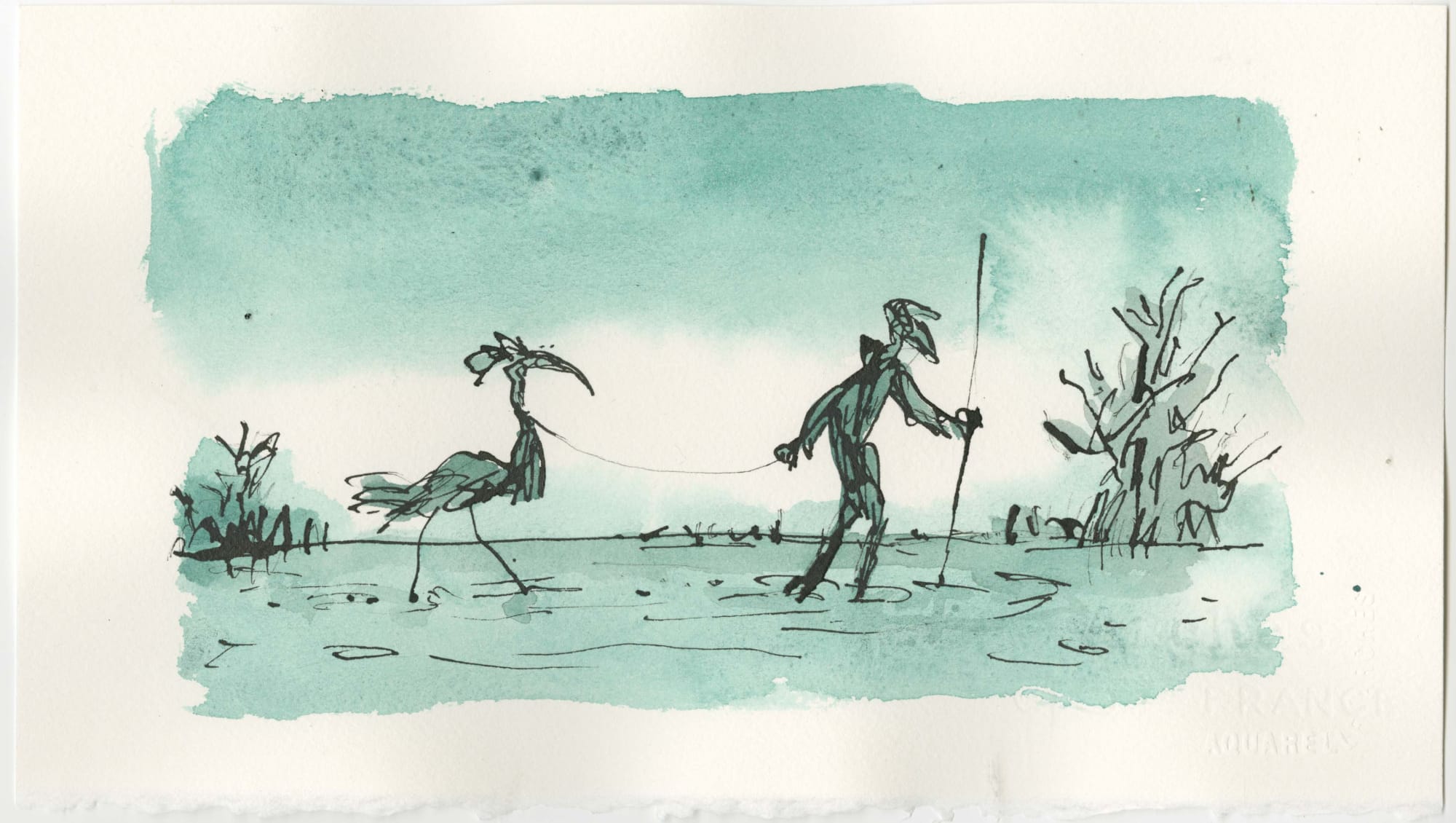 Scenes at Twilight #1, 2017 SOLD