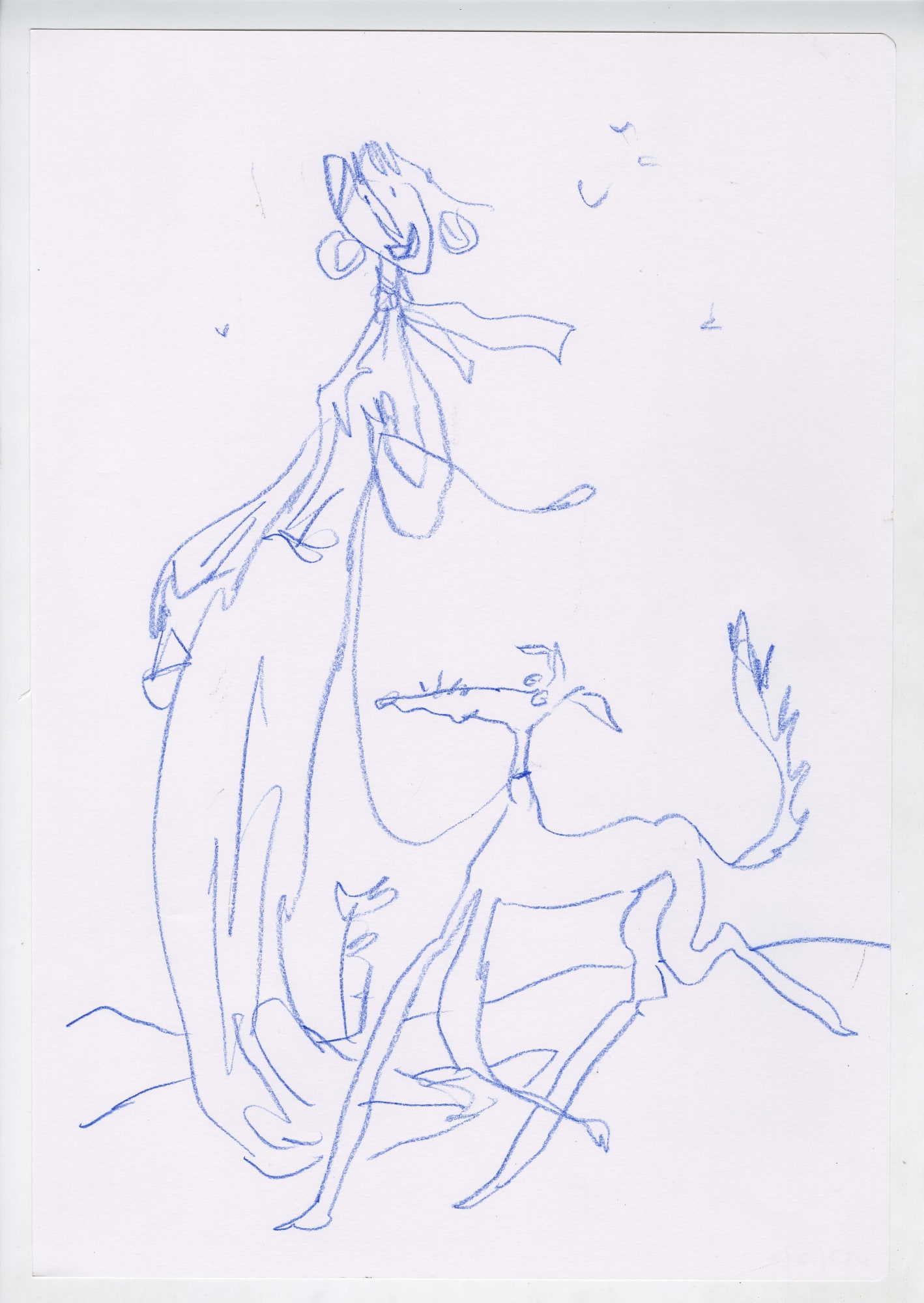 Ladies and their Dogs #11, 2020 SOLD