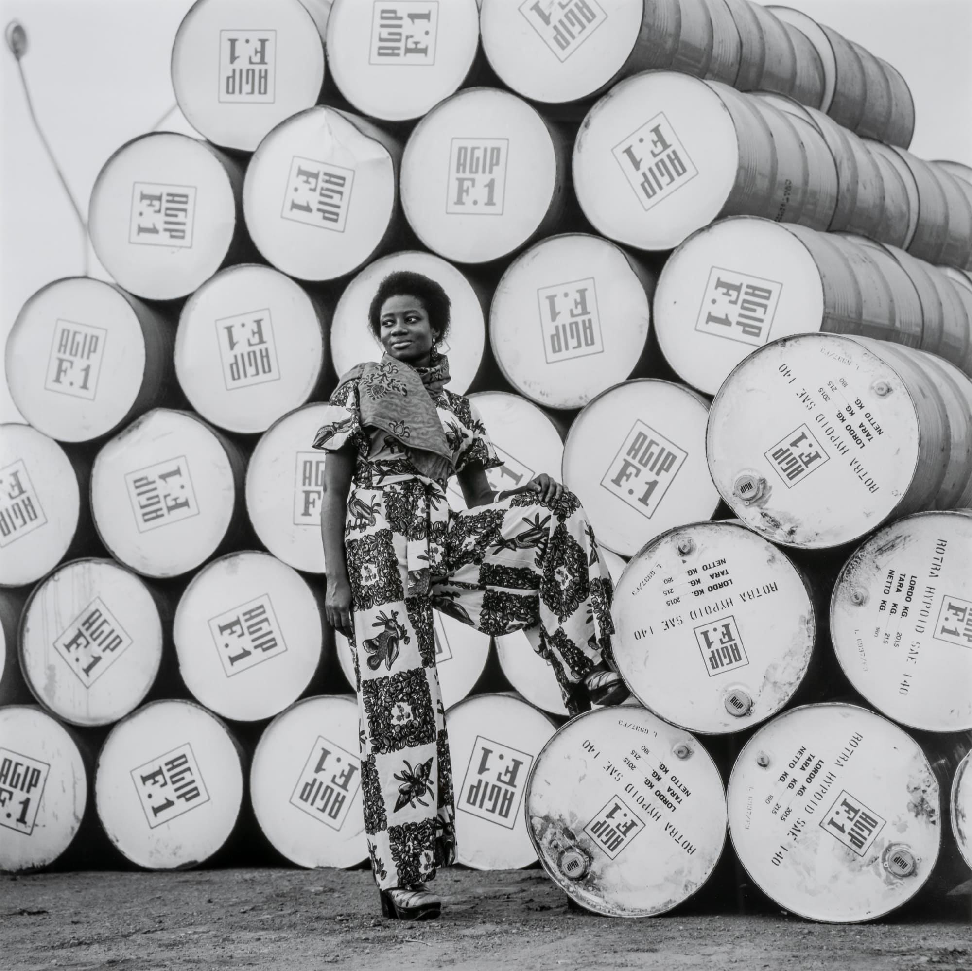 AGIP Calendar Model, 1974 2022, Digital Fibre Print, 70 × 70 cm
