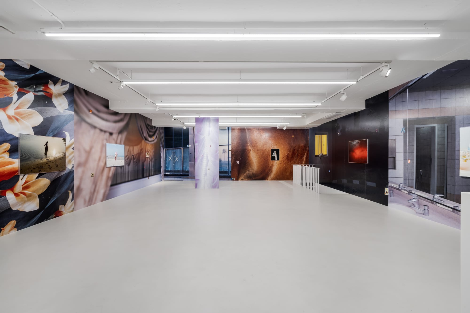 Installation View of Farah Al Qasimi: Blue Desert Online, Barakat Contemporary, 2024