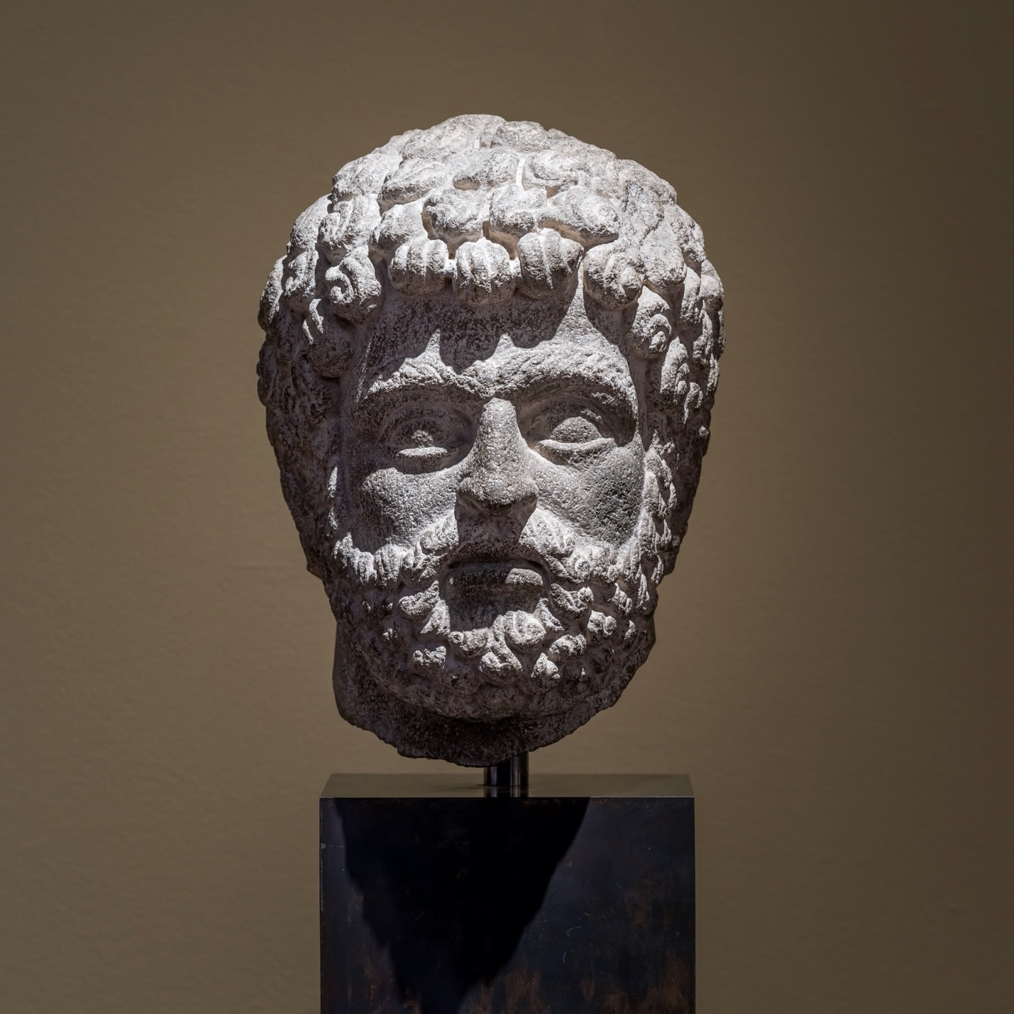Exquisite Bust of Emperor Hadrian, 100-300 AD