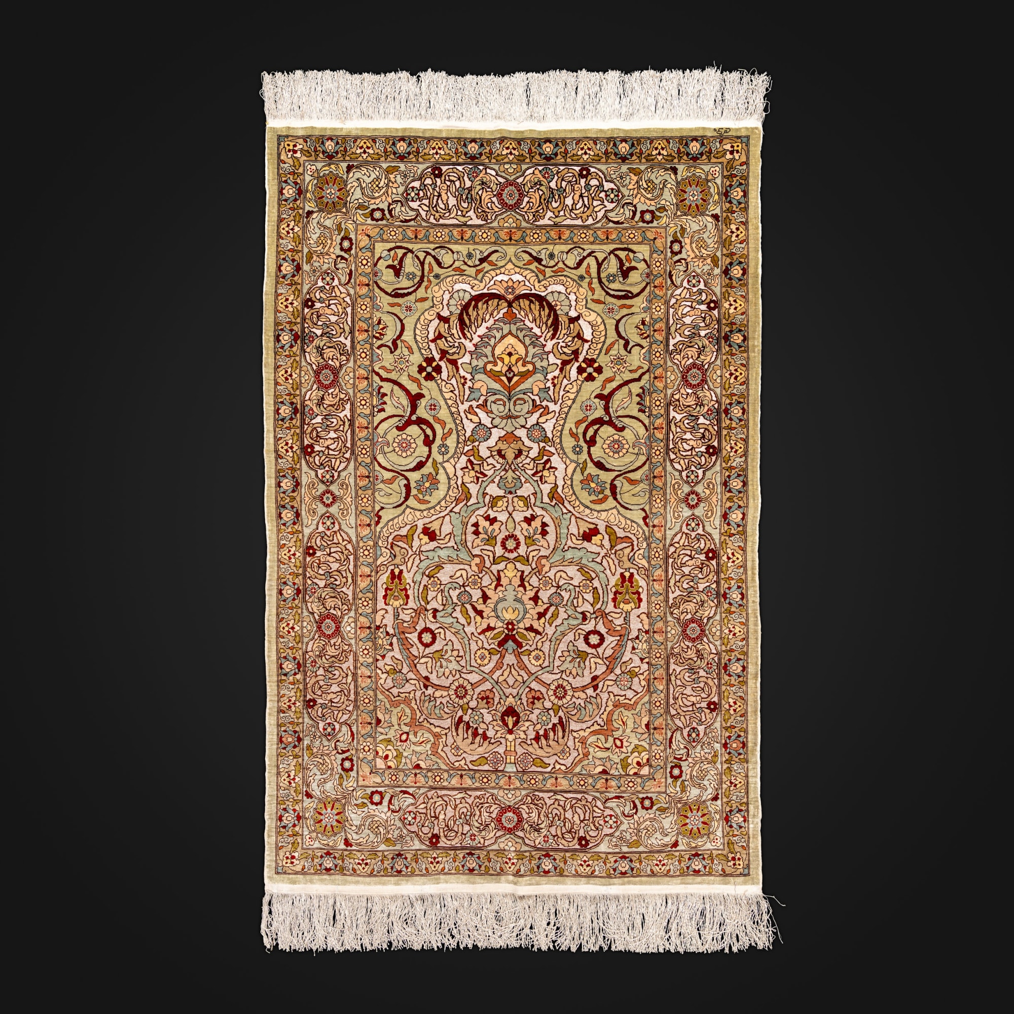 Hereke Carpet, Late 19th-Early 20th Century AD