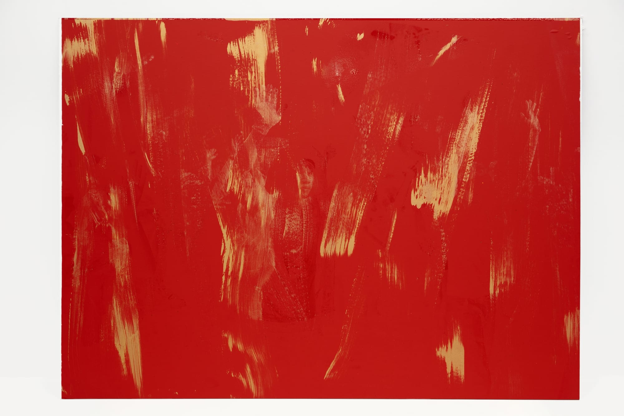 Hank Willis Thomas, "Hands up! Don't Shoot!" (Gold Brush, Hong Kong), 2018