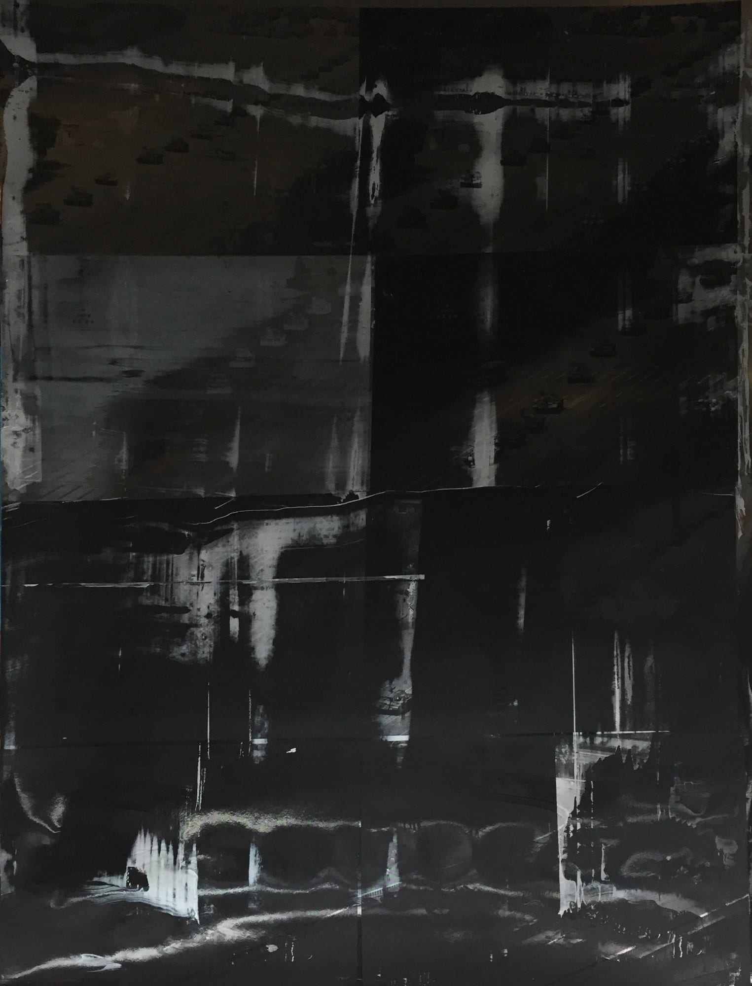 Hank Willis Thomas, Don't Forget Our Original Intention (Black and White on Black), 2018