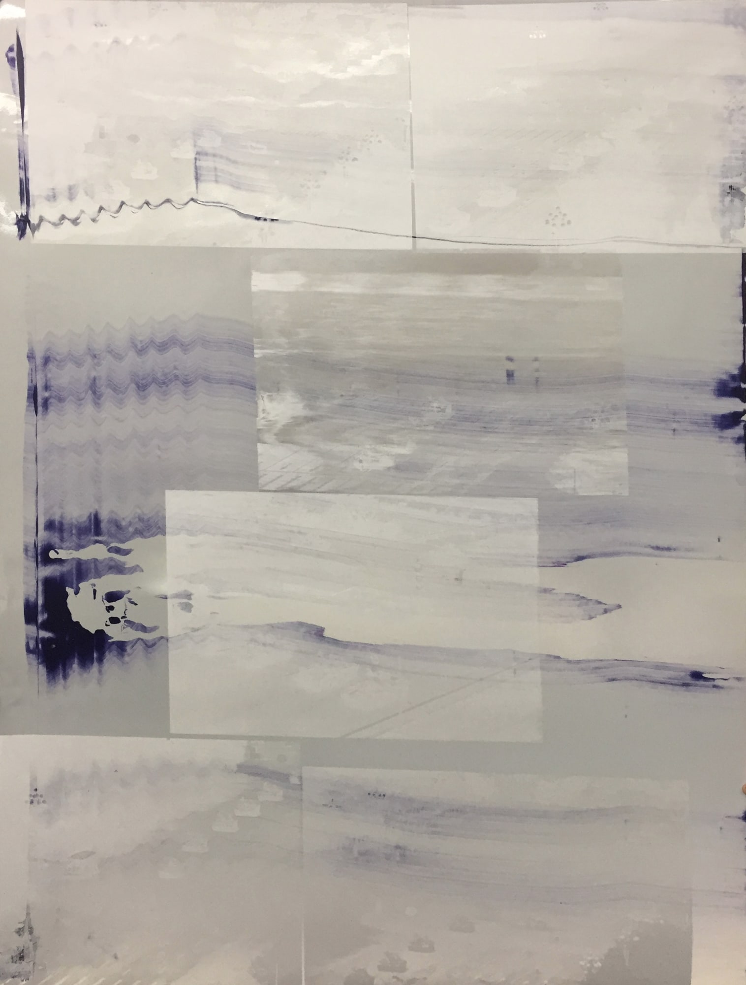 Hank Willis Thomas, Don't Forget Our Original Intention (Silver and White on White), 2018