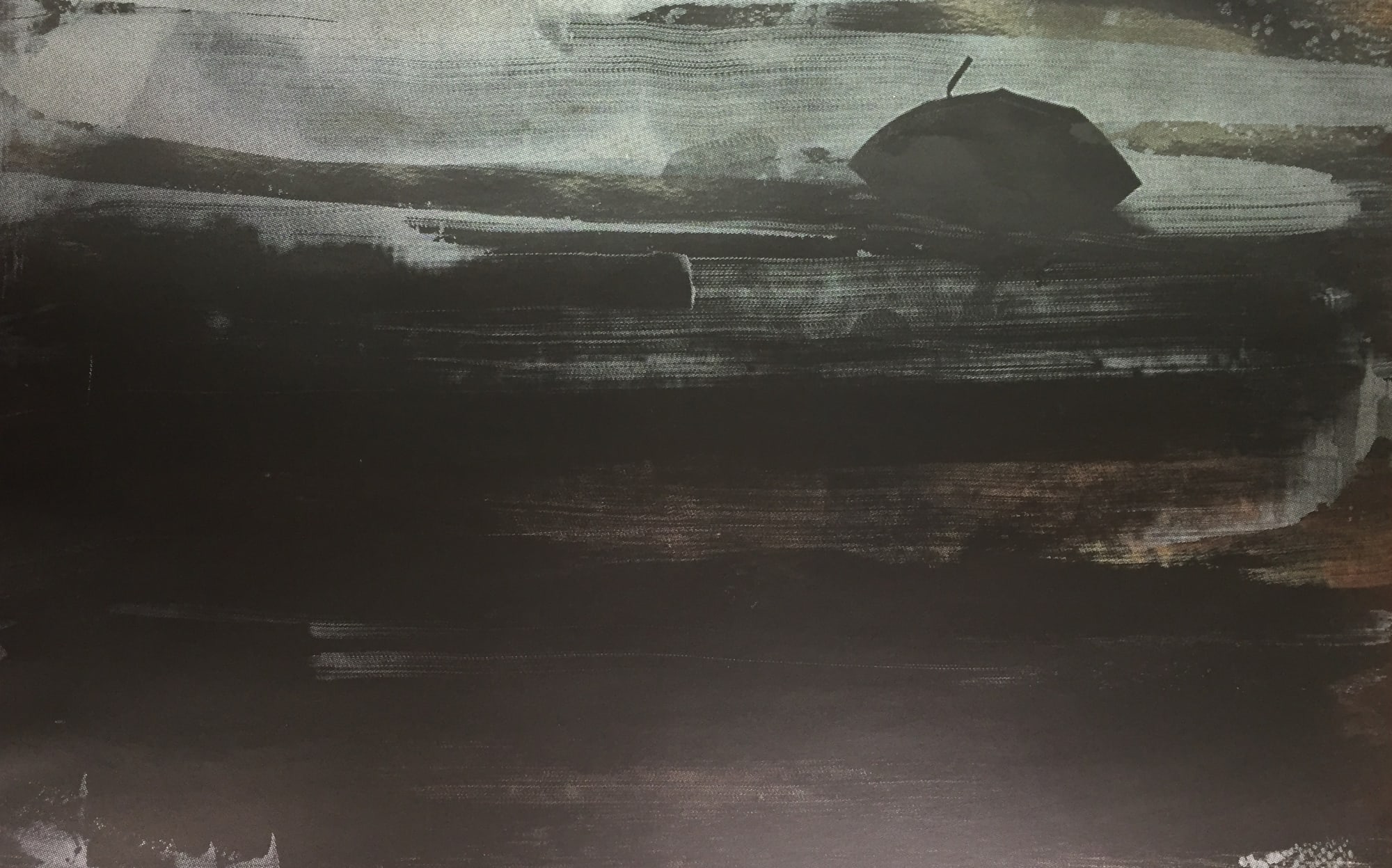 Hank Willis Thomas, Learn from the Masses (Black on White on Black), 2018