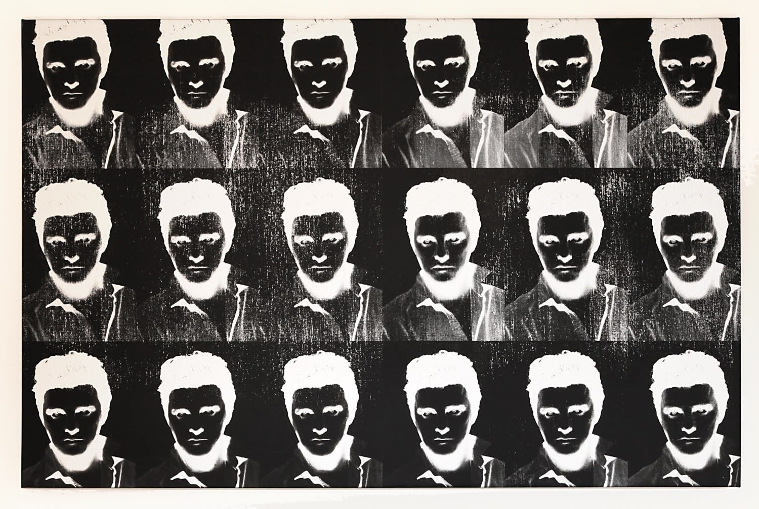 Gavin Turk Multiple Negative Elvis Silver, 2011