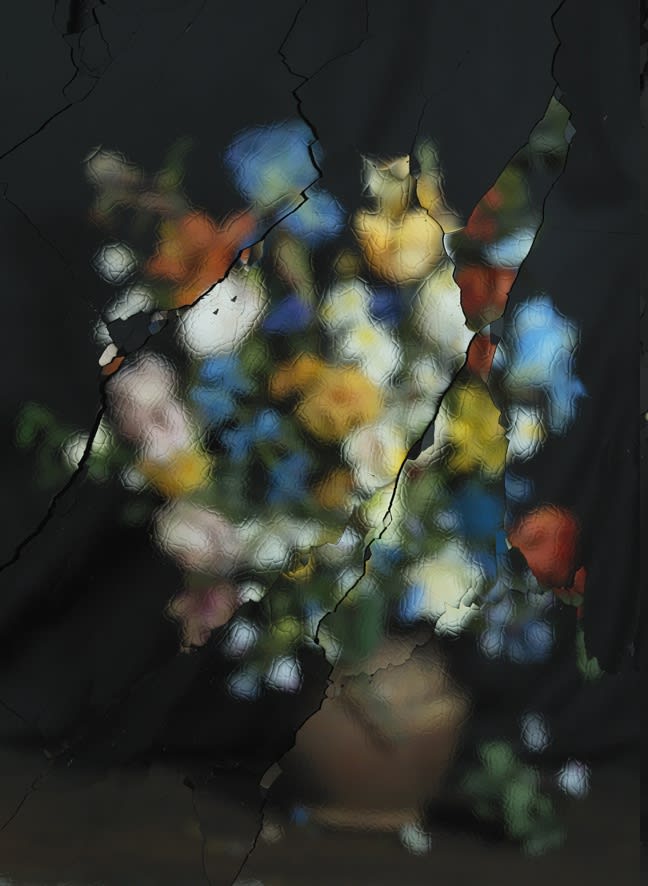 Ori Gersht (b. 1967), On Reflection, Material B01, 2014