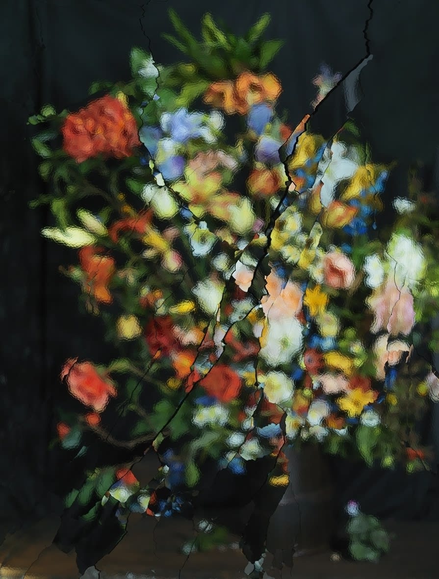 Ori Gersht, On Reflection, Material B02, 2014