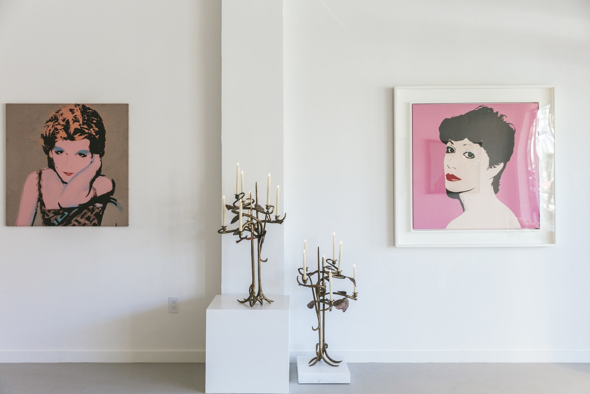 Homage to Jane Holzer: Andy Warhol and Les Lalanne