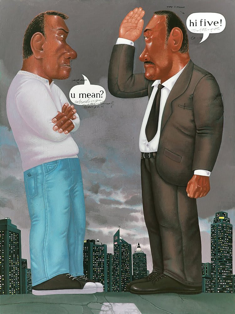 Nyoman Masriadi, Hi Five, 2011