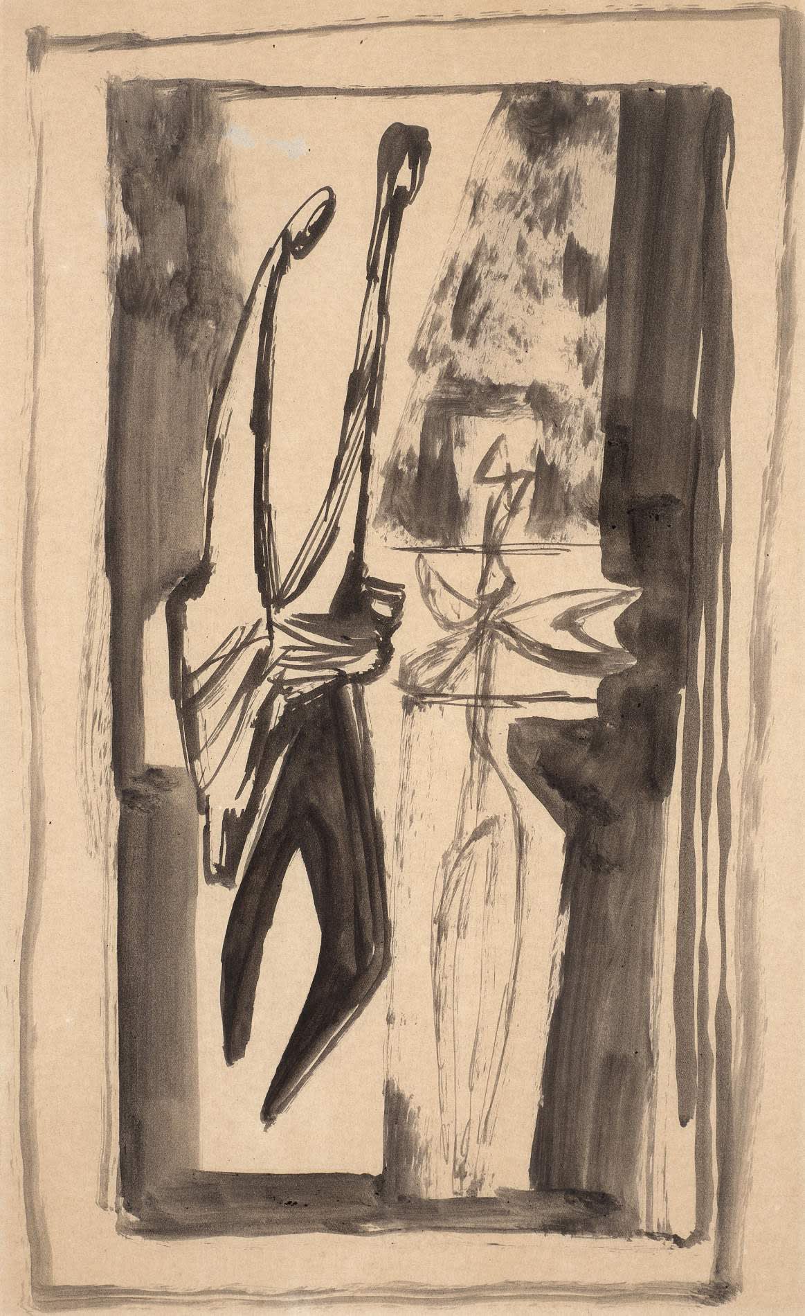 Study for Tremblinka by Jankel Adler