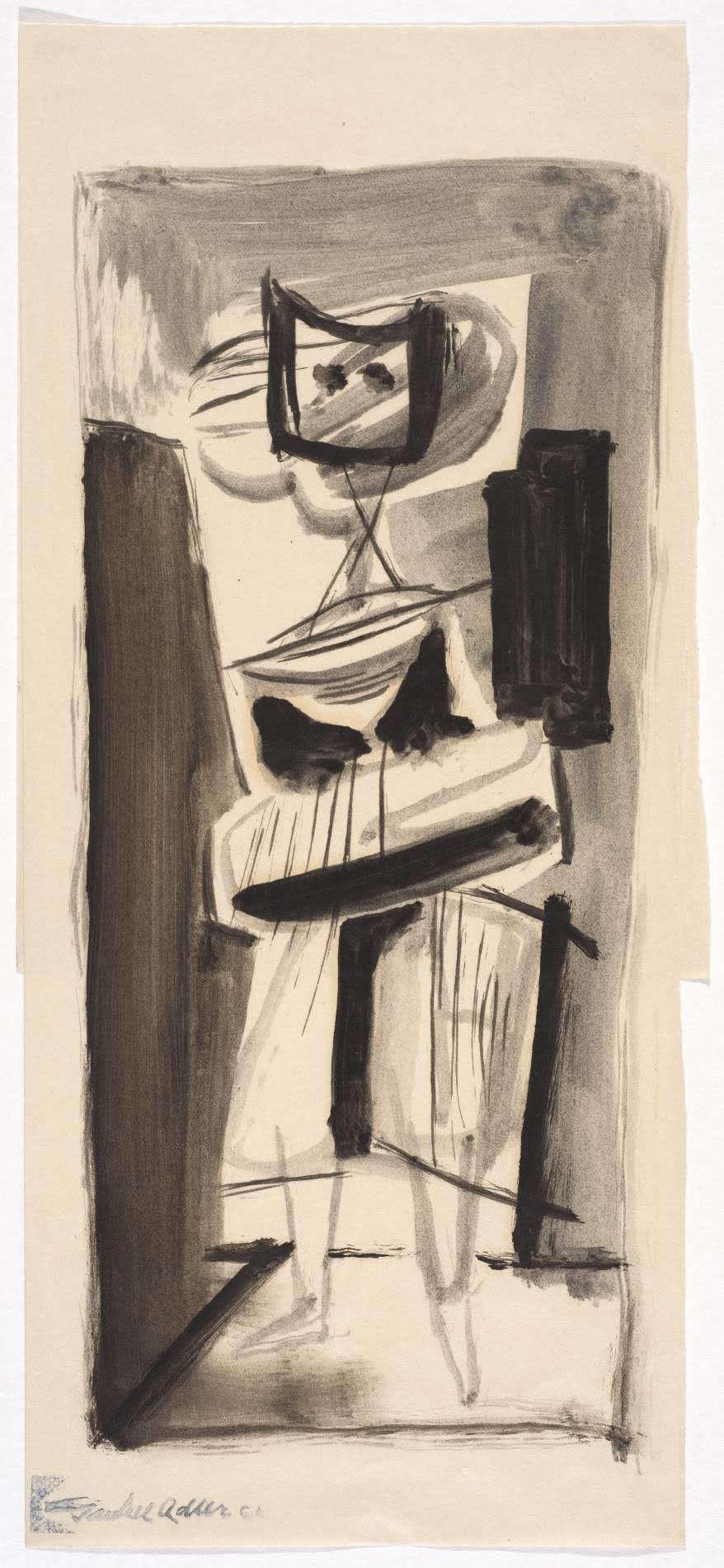 Untitled (figure) by Jankel Adler