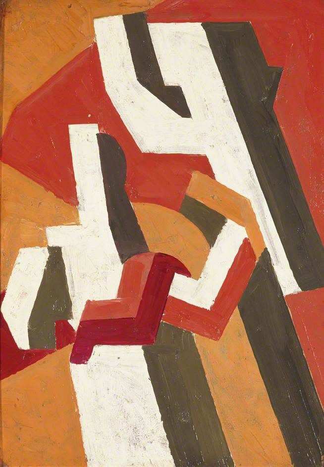 David Bomberg, Figure Composition, c.1913