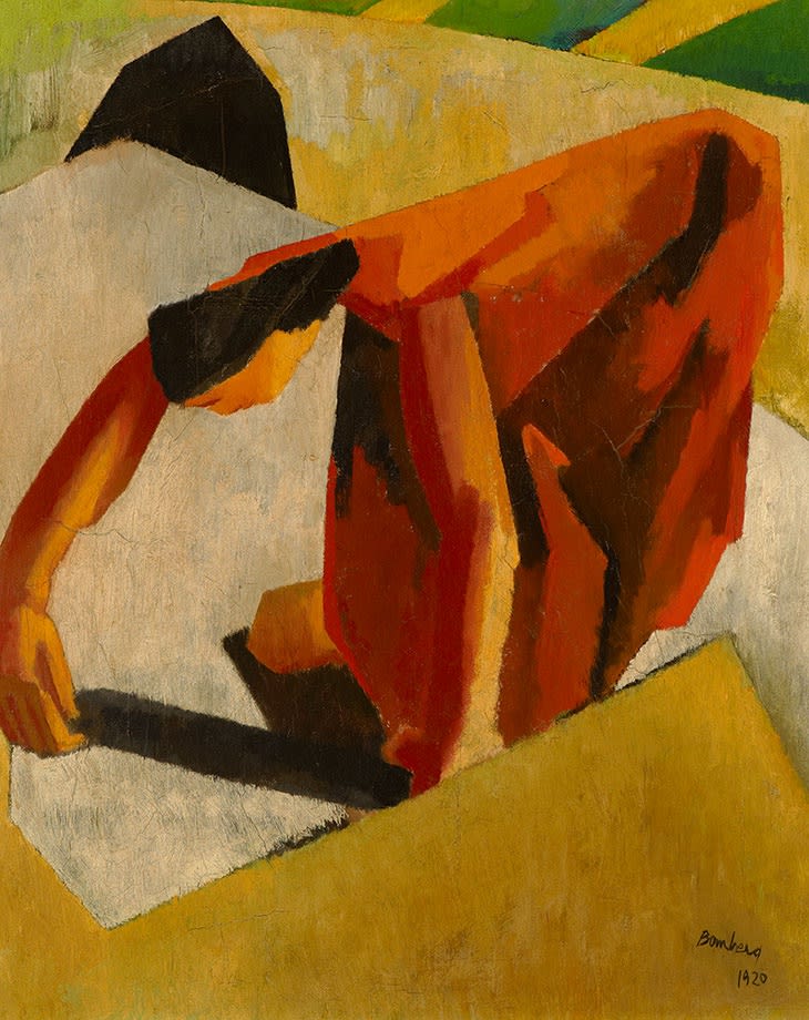 David Bomberg, English Woman, 1920