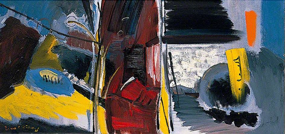 Red Spring by Ivon Hitchens