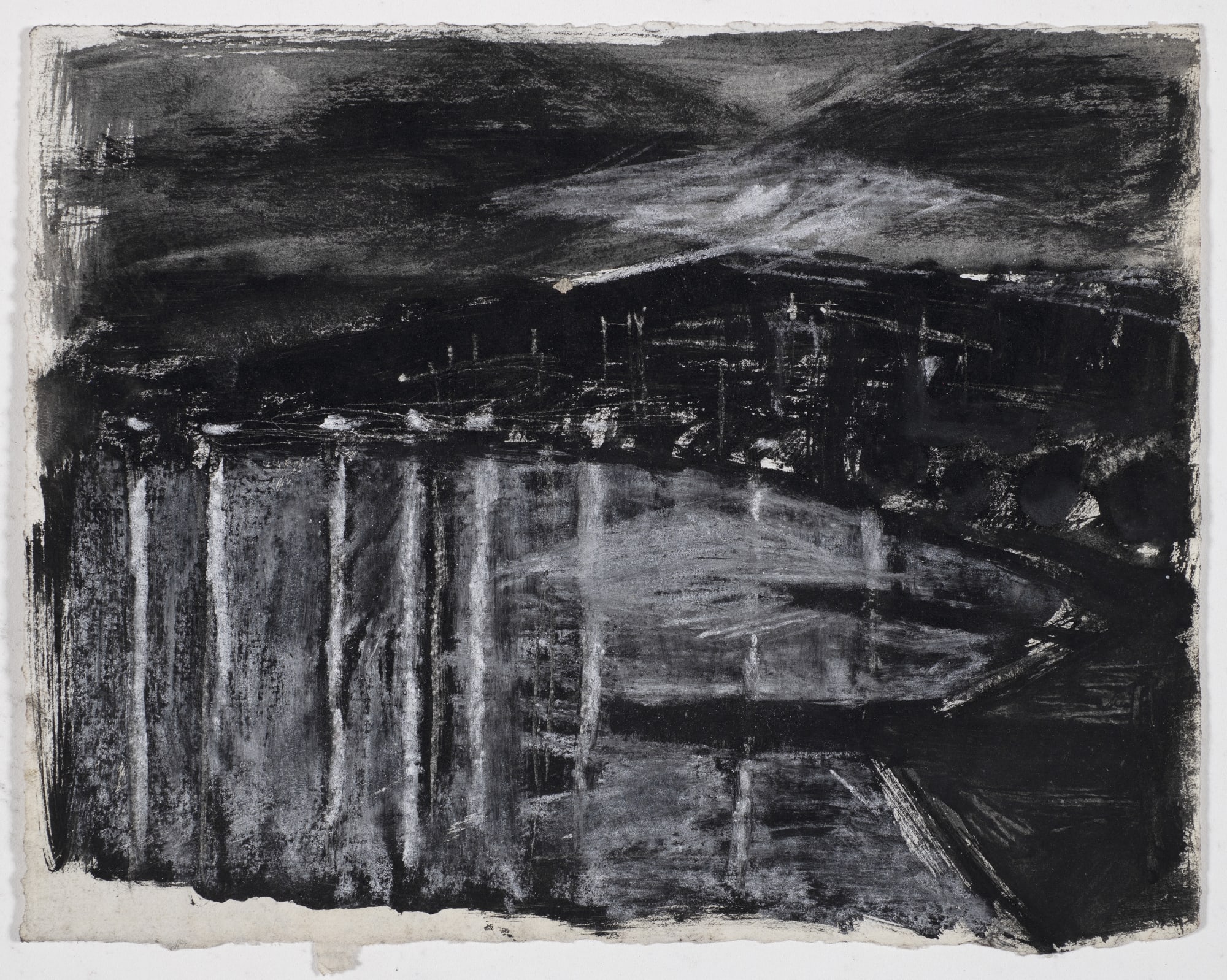 Antwerp, 1949 Ink on paper 18 x 23cm The Gustav Metzger Foundation