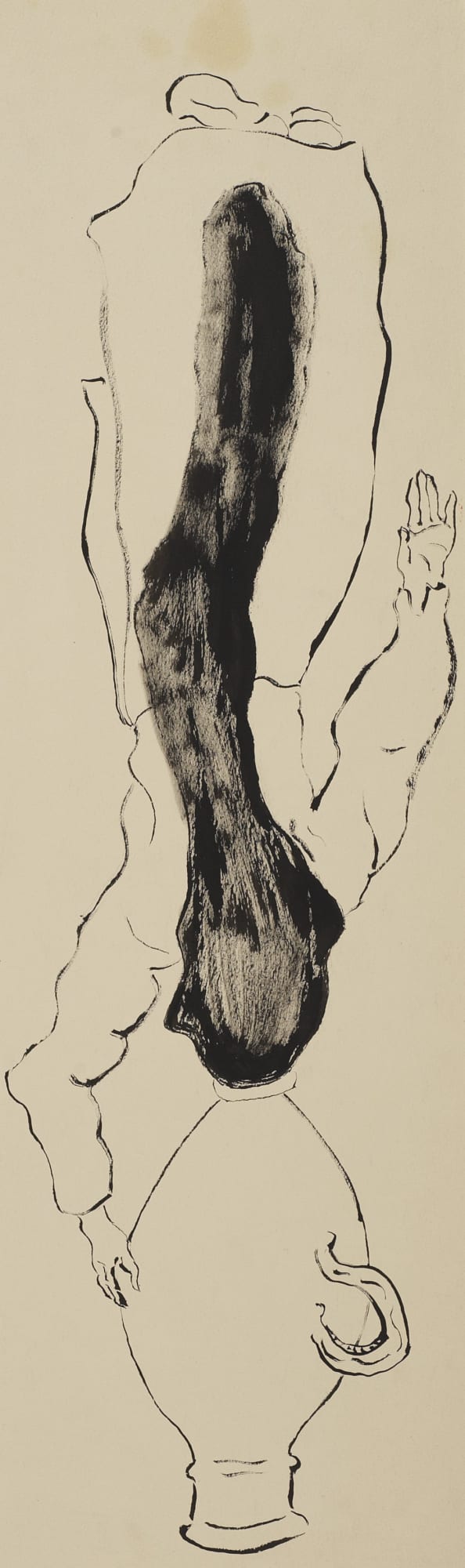 ARNOLD DAGHANI, GIRL CARRYING VASE ON HEAD